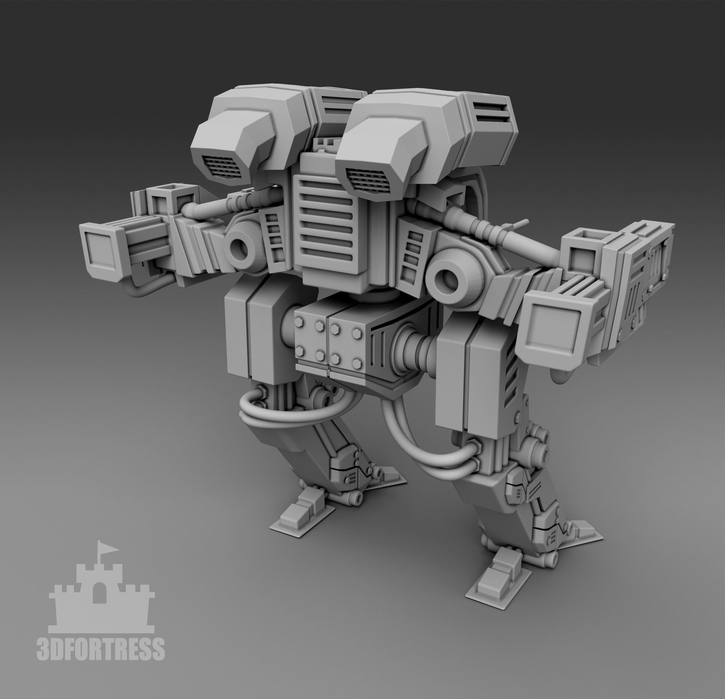  Robot S204 3D print model_2