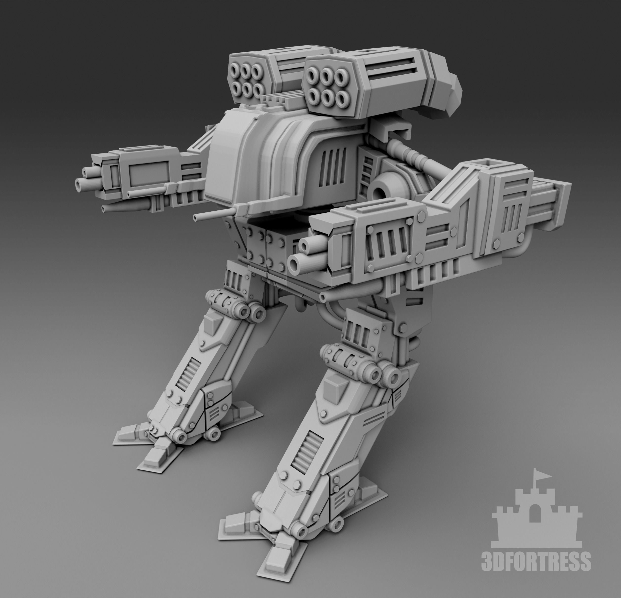  Robot S204 3D print model_1