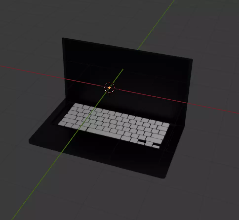 laptop 3D model_0