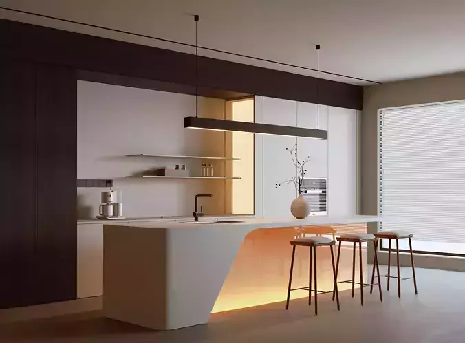 Acrylic Countertop Dining room