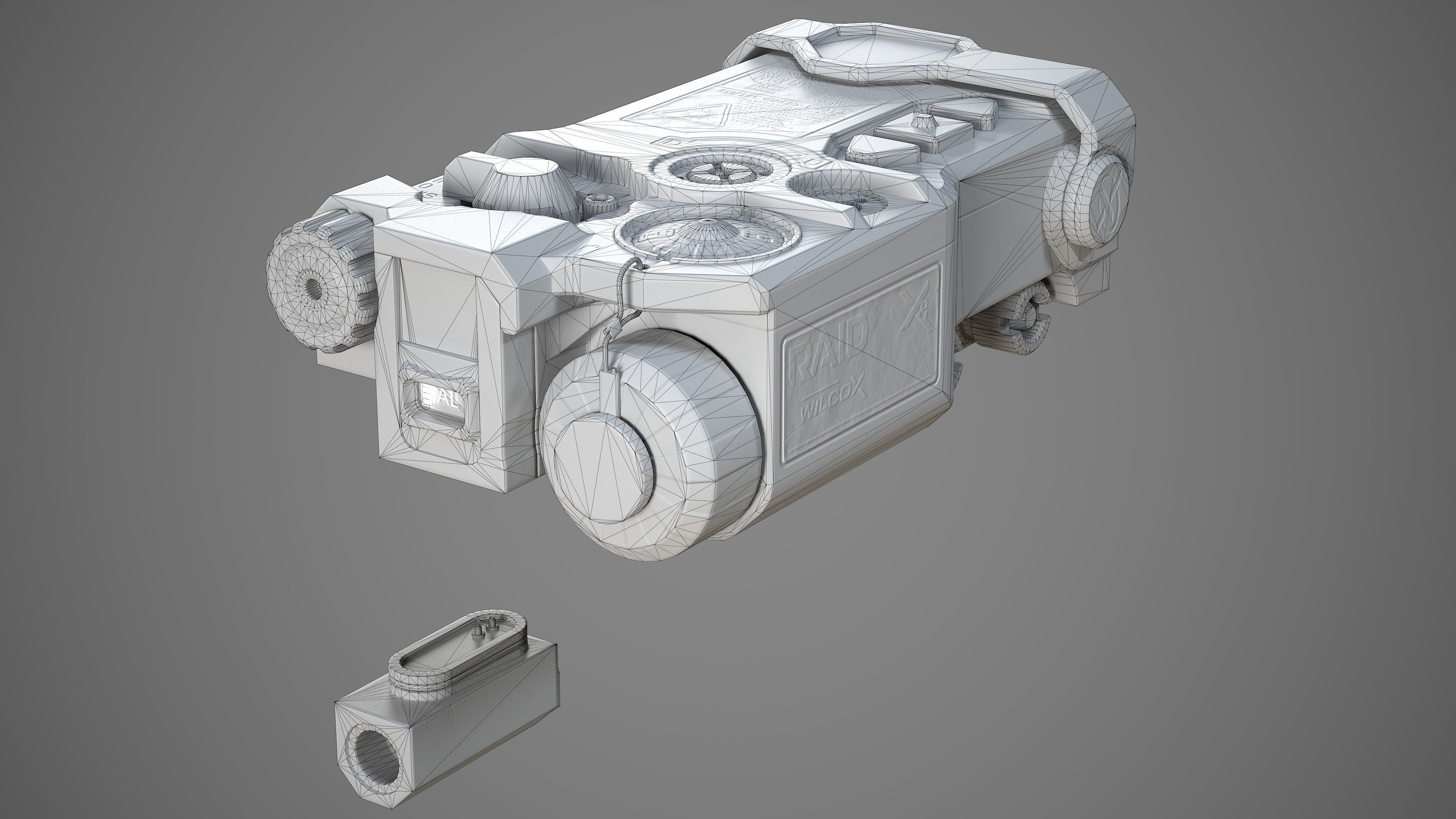 RAID-Xe - Replica Low-poly 3D model_22
