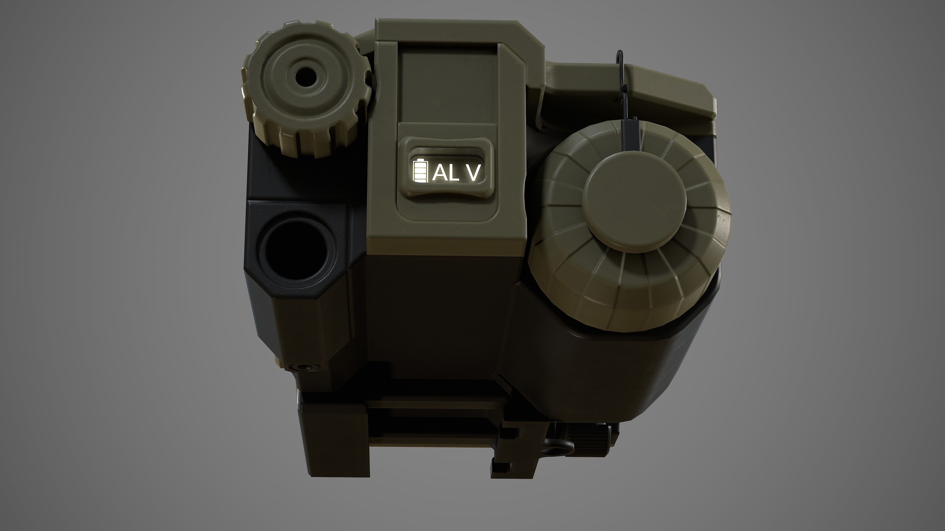 RAID-Xe - Replica Low-poly 3D model_9