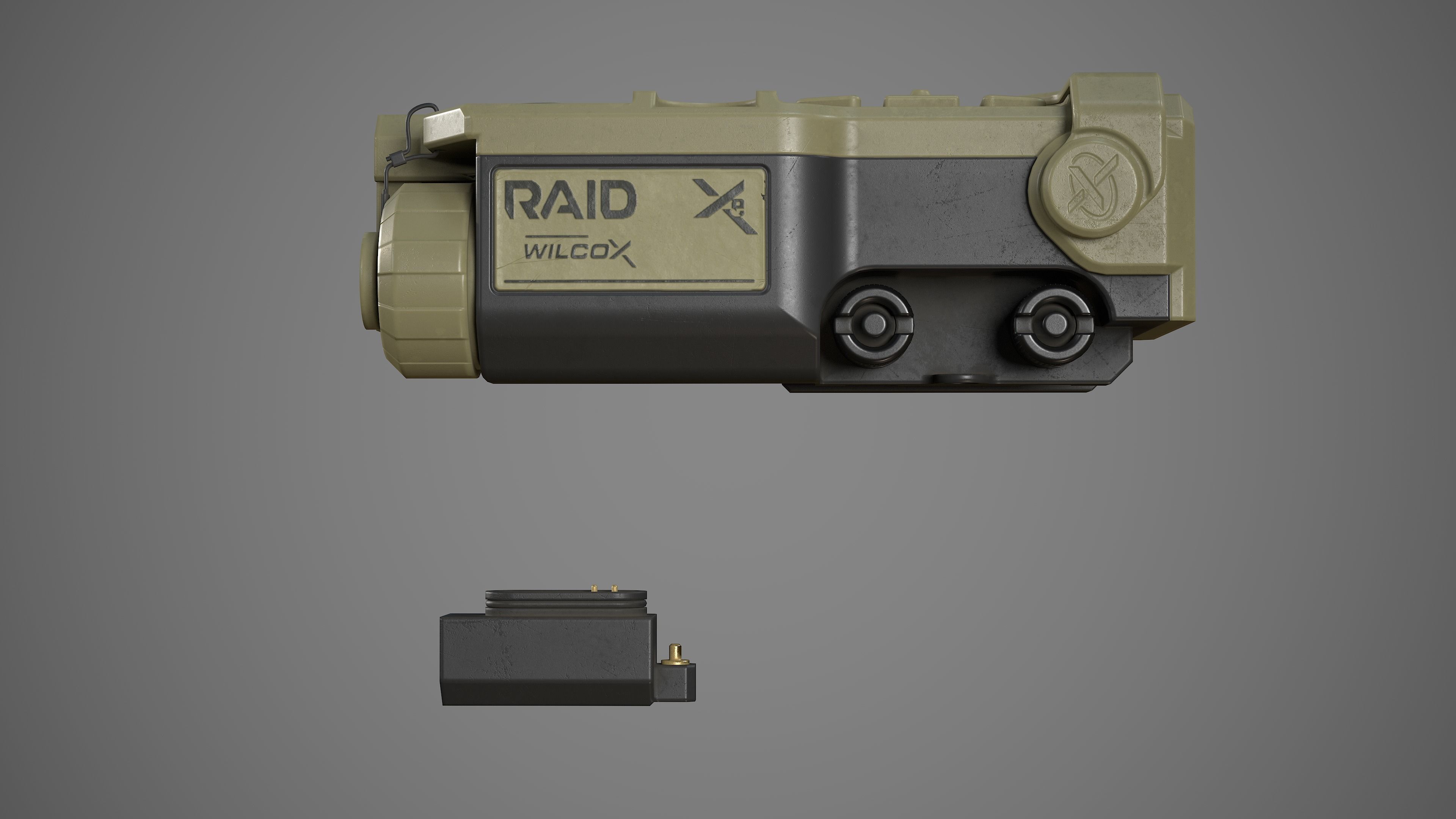RAID-Xe - Replica Low-poly 3D model_17