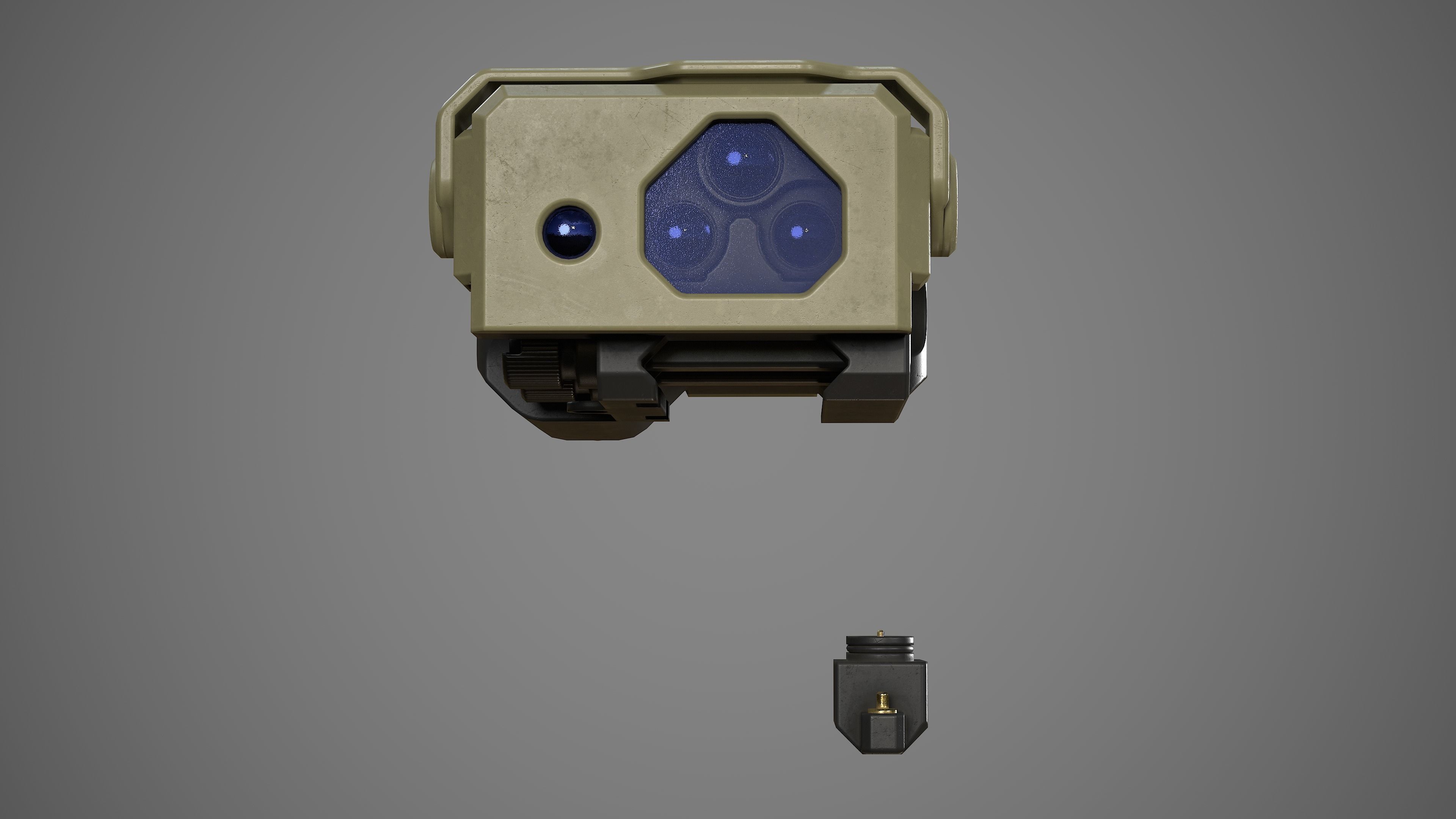 RAID-Xe - Replica Low-poly 3D model_19