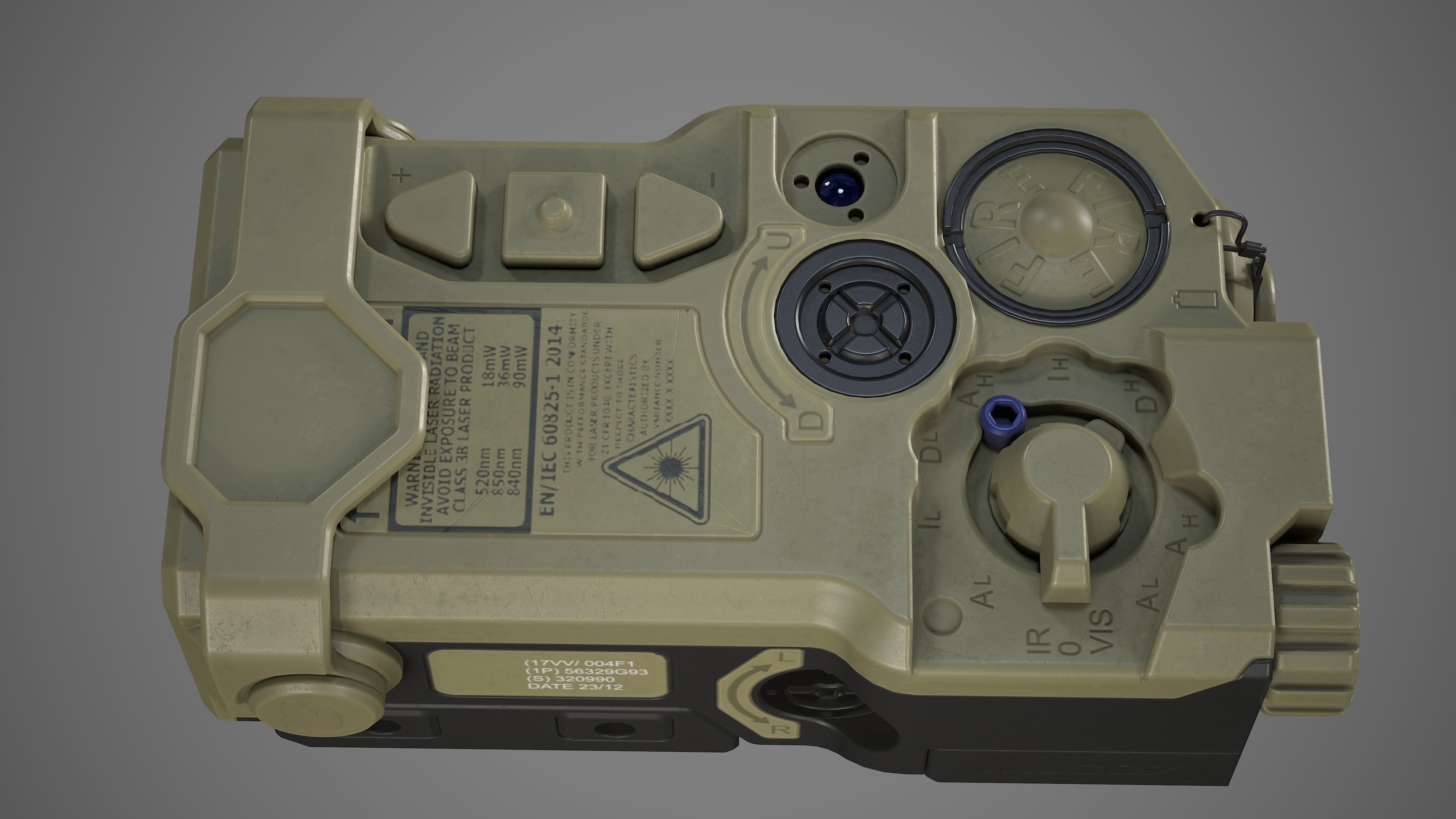 RAID-Xe - Replica Low-poly 3D model_2