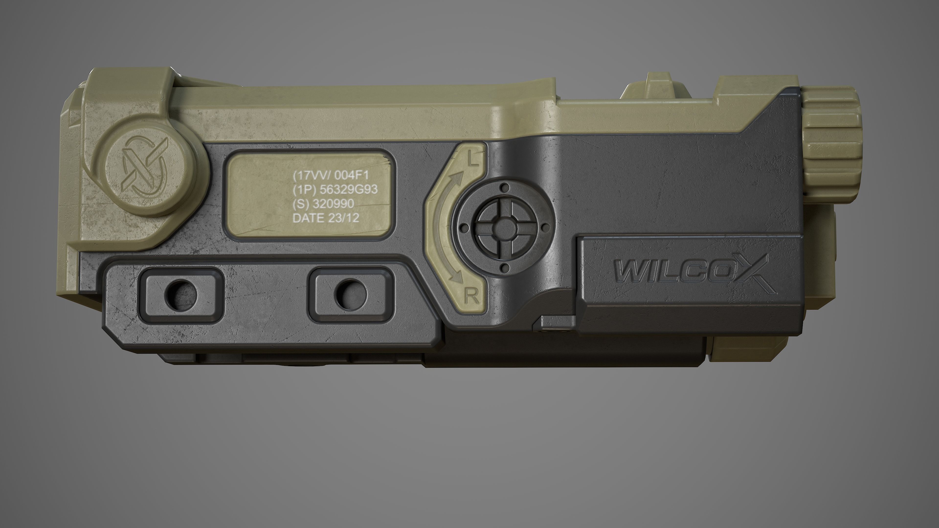 RAID-Xe - Replica Low-poly 3D model_6