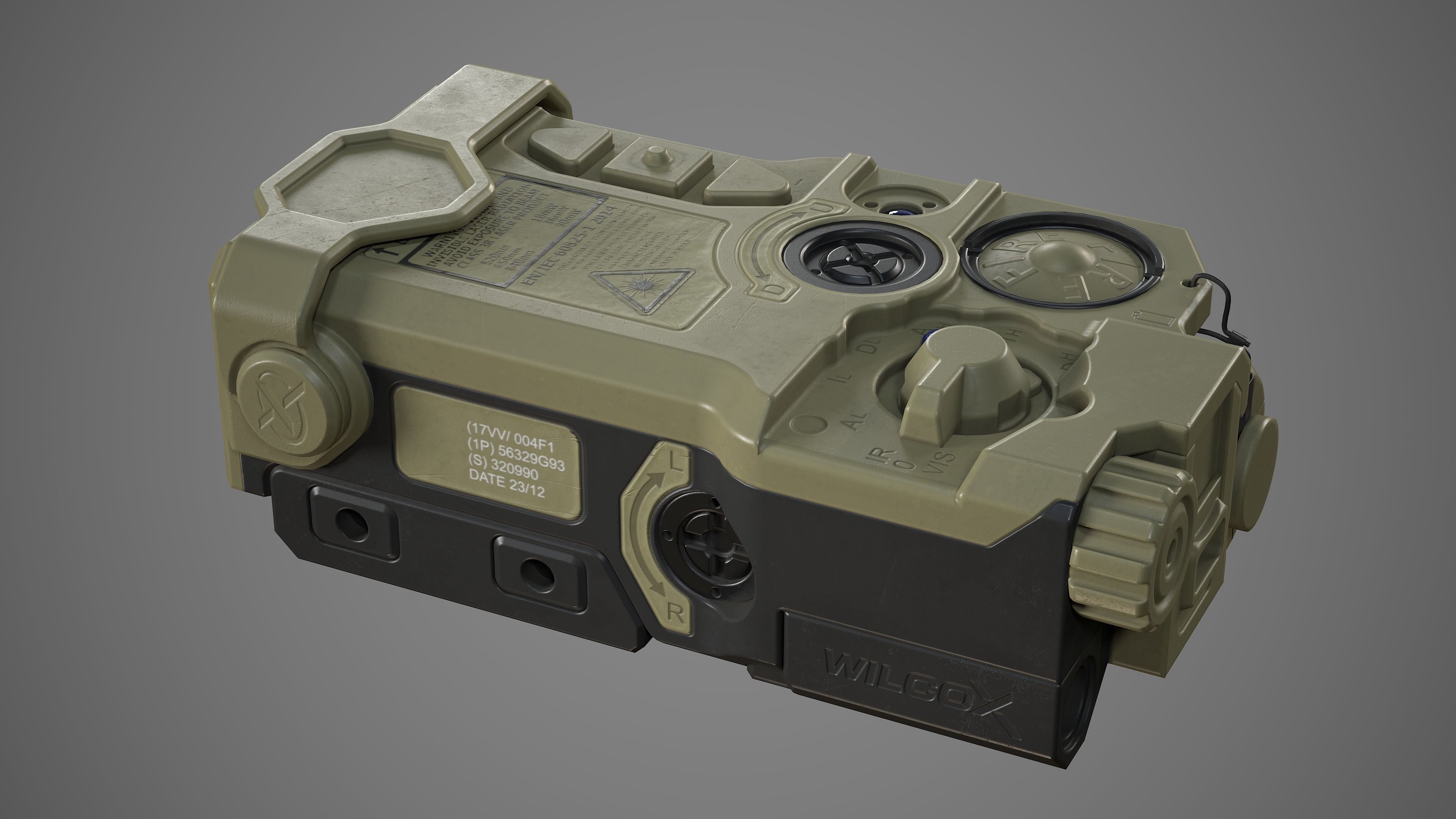 RAID-Xe - Replica Low-poly 3D model_1