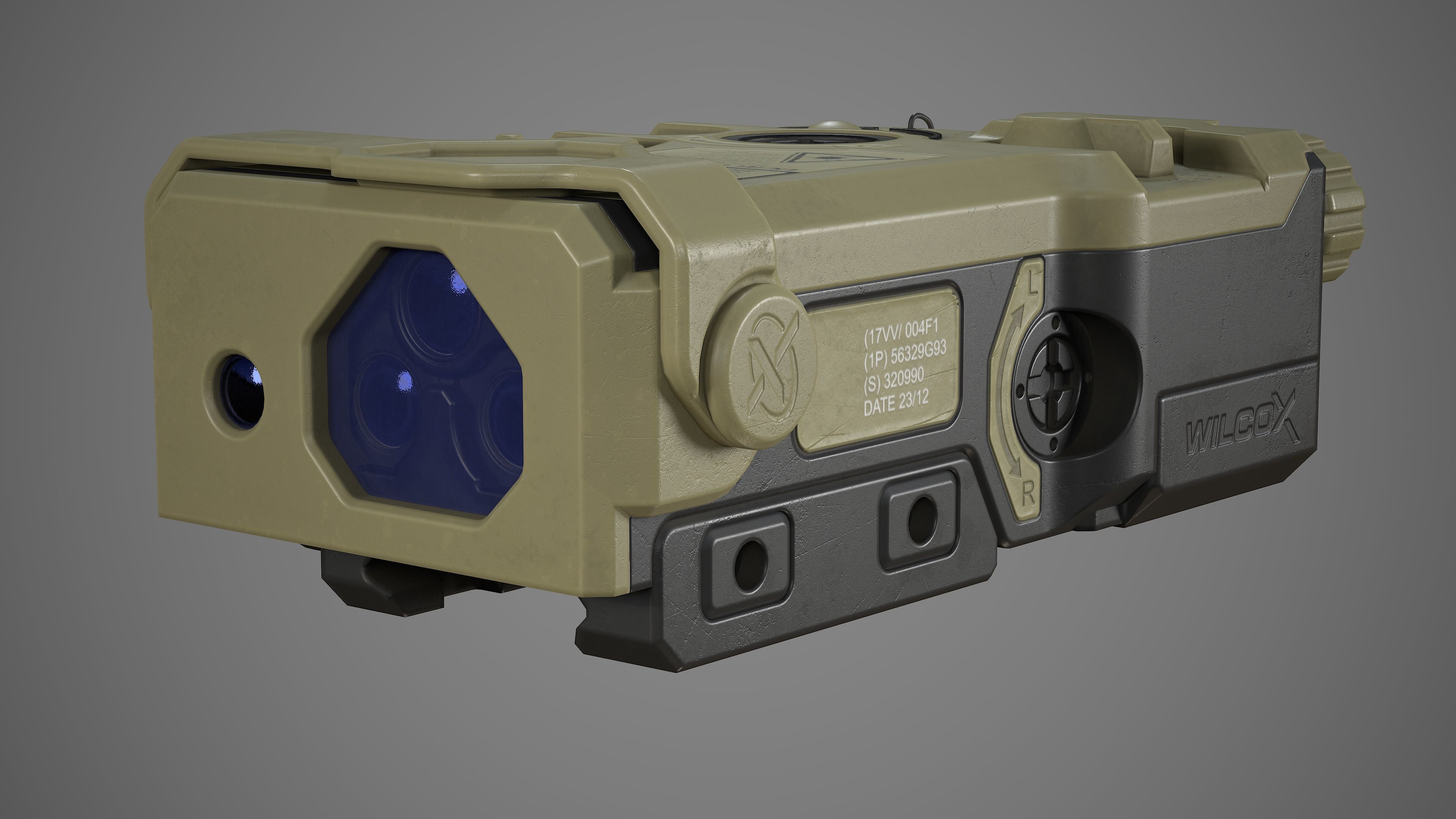 RAID-Xe - Replica Low-poly 3D model_5