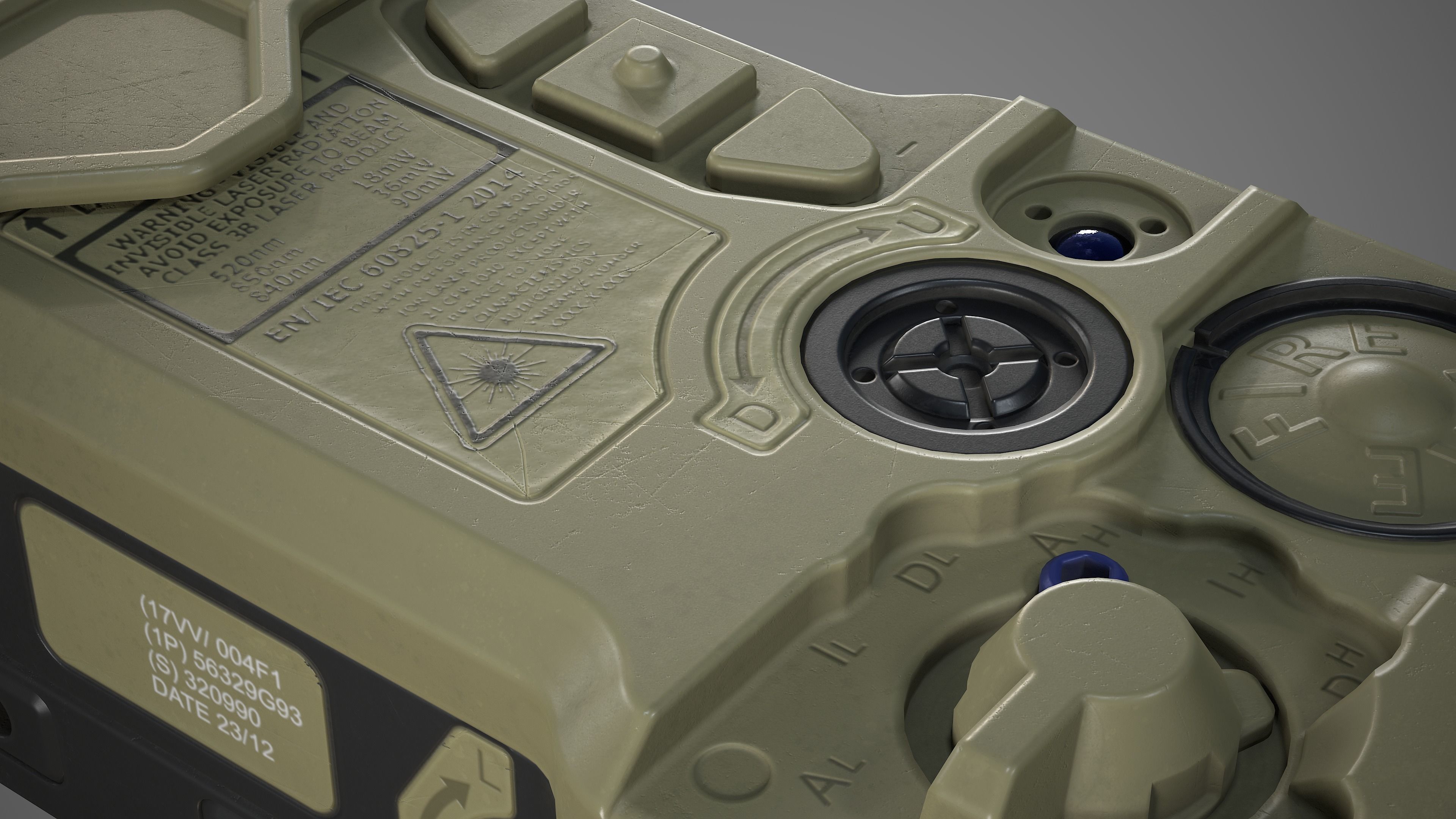 RAID-Xe - Replica Low-poly 3D model_7