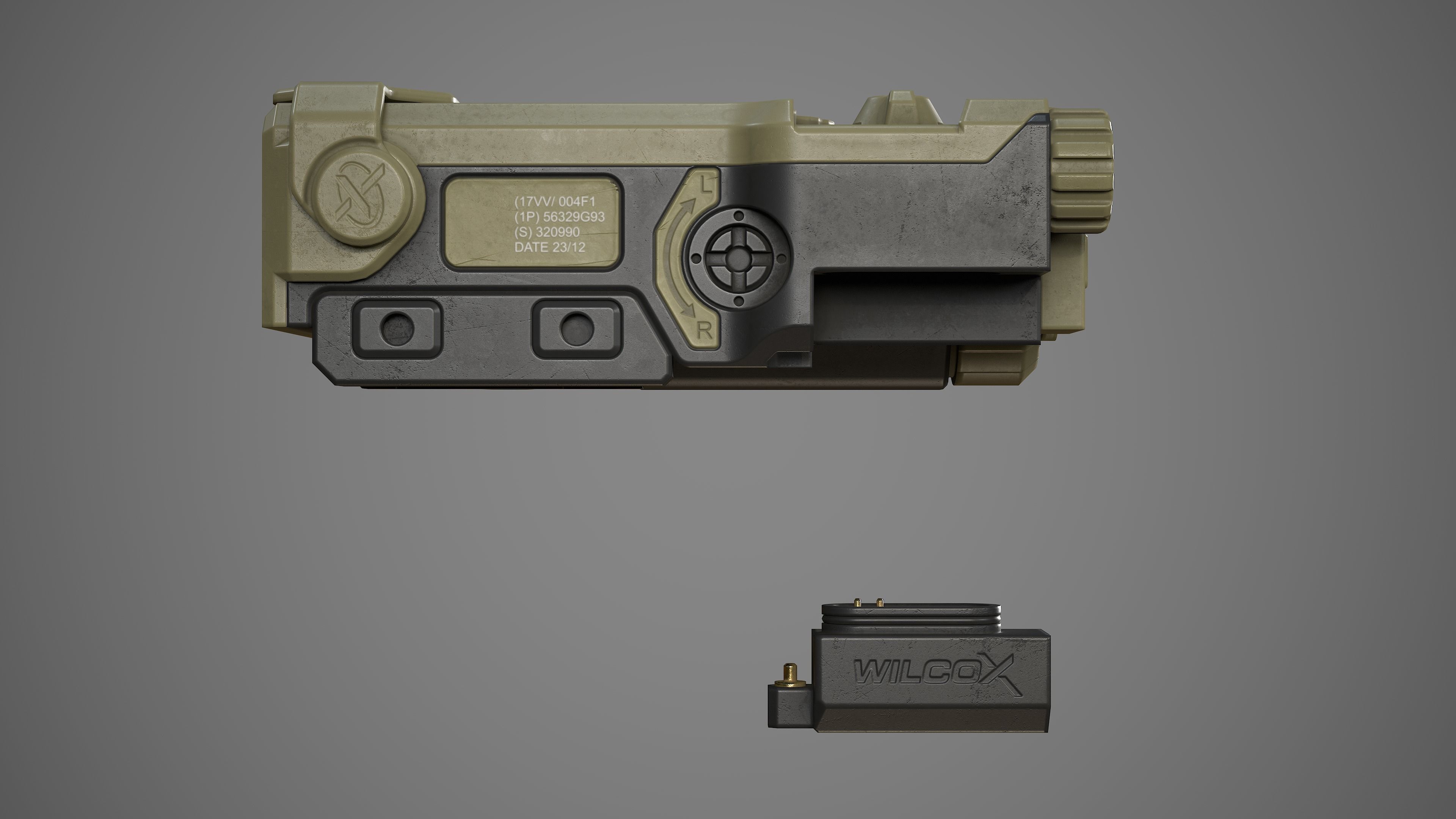 RAID-Xe - Replica Low-poly 3D model_16