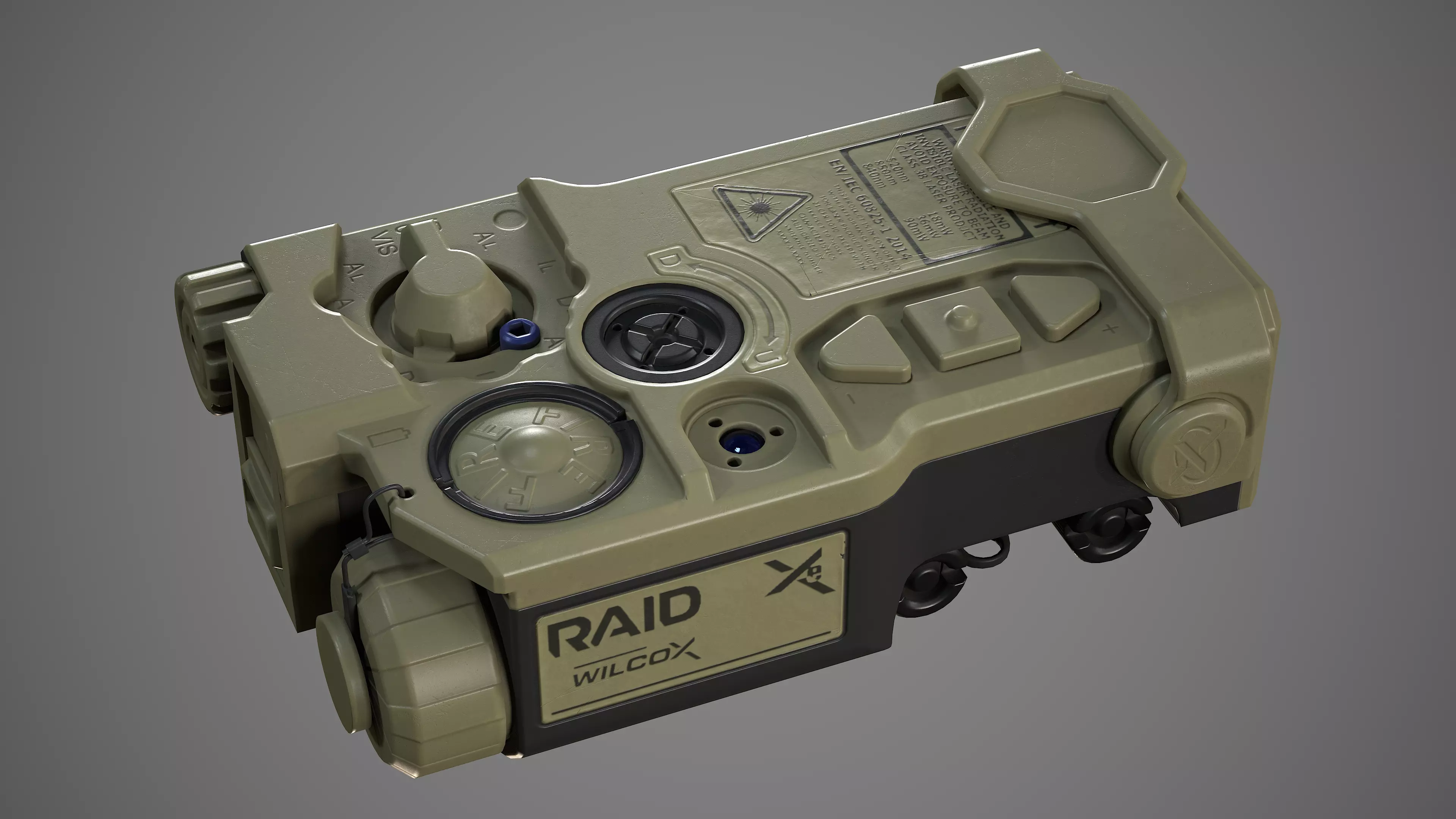 RAID-Xe - Replica Low-poly 3D model_0