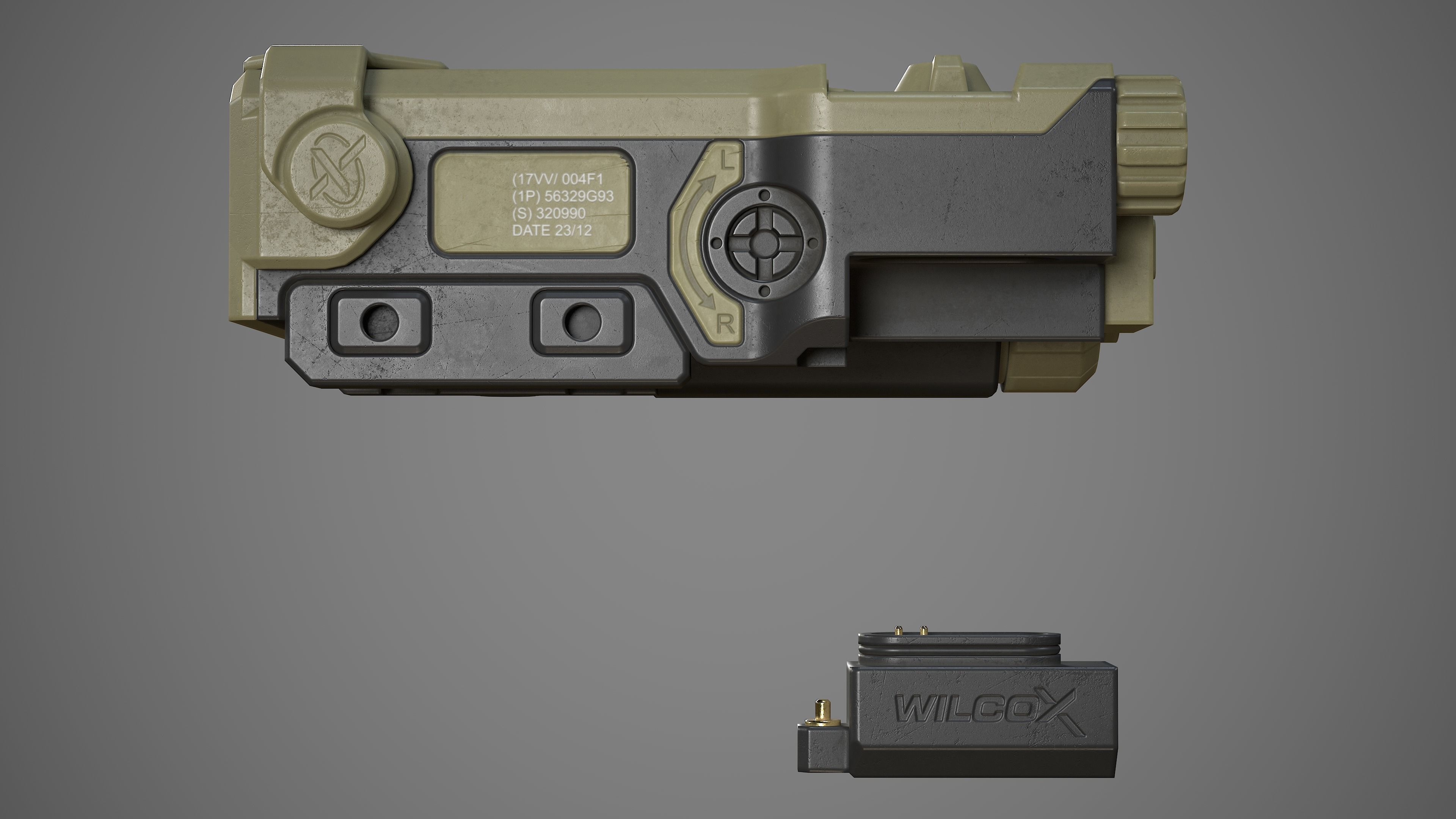 RAID-Xe - Replica Low-poly 3D model_13