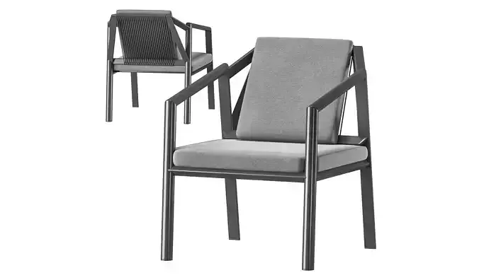 sette garden stone chair