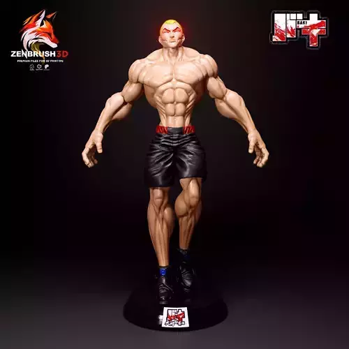 Jack Hanma - Baki - Netflix 3D print model