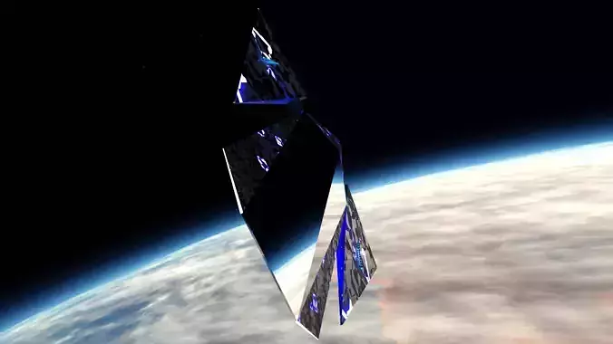 Light Luxury Reconnaissance-exploration spacecraft Diamond Blade