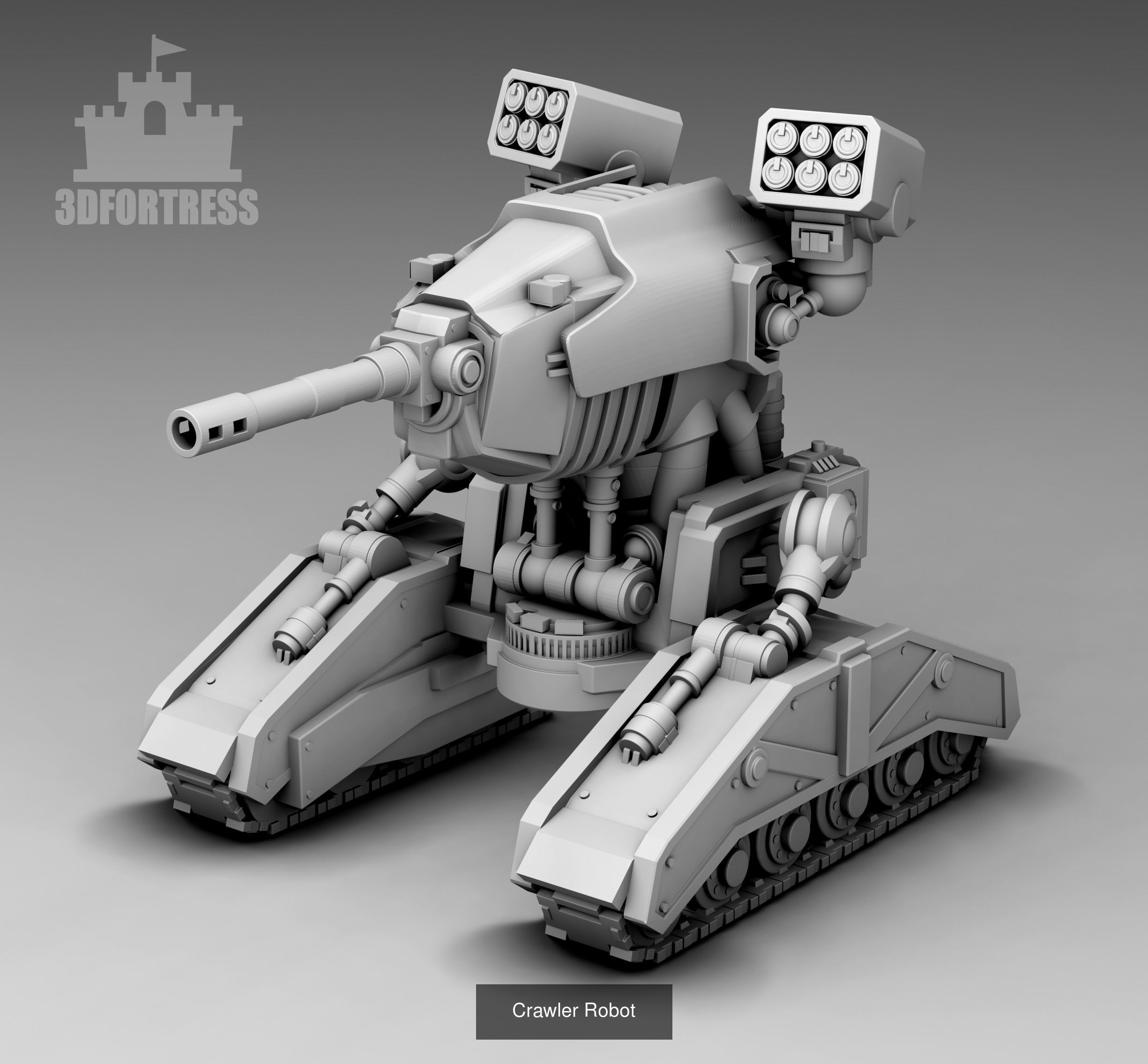 Cyber library - Robots 3D Model Collection_80