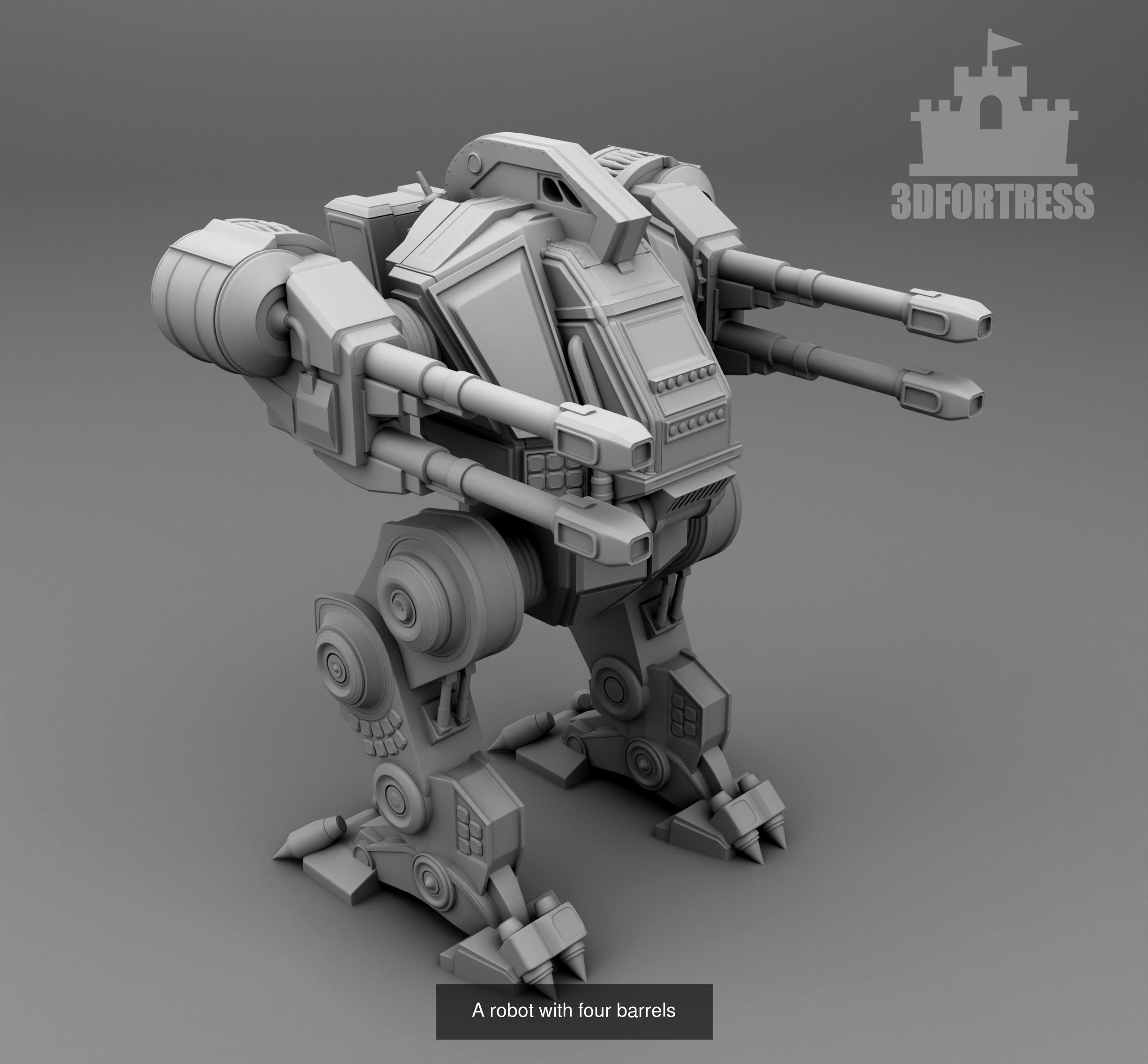 Cyber library - Robots 3D Model Collection_49