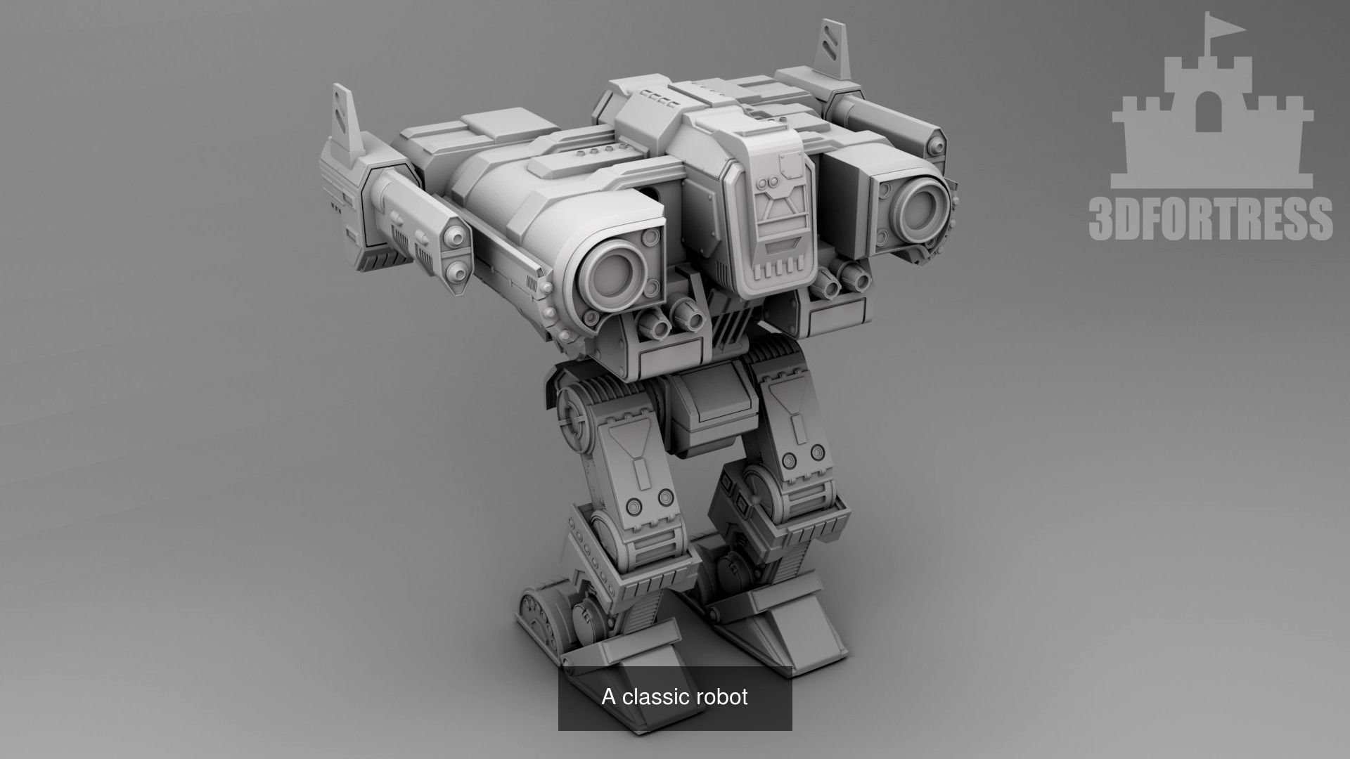 Cyber library - Robots 3D Model Collection_43