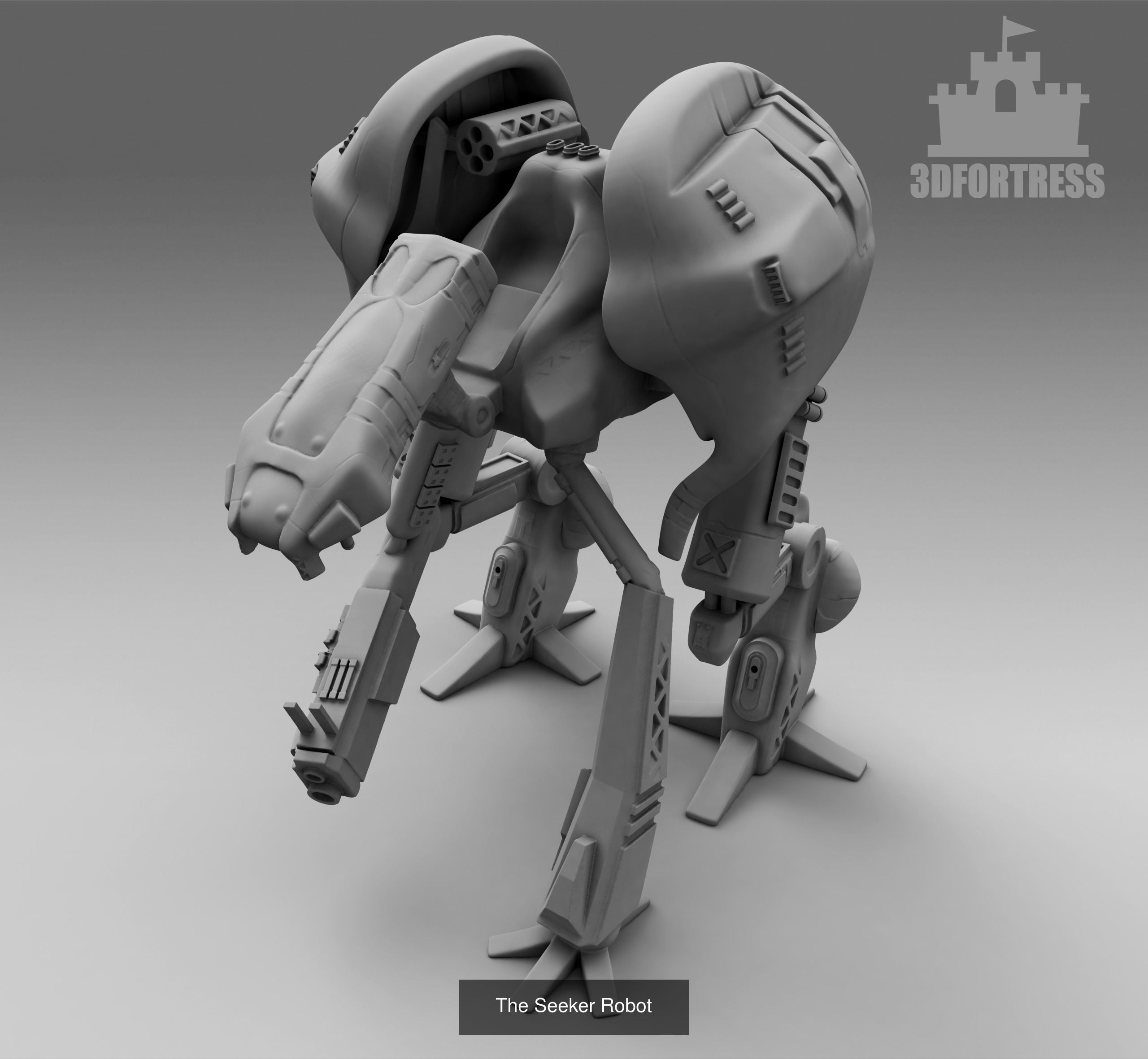 Cyber library - Robots 3D Model Collection_35