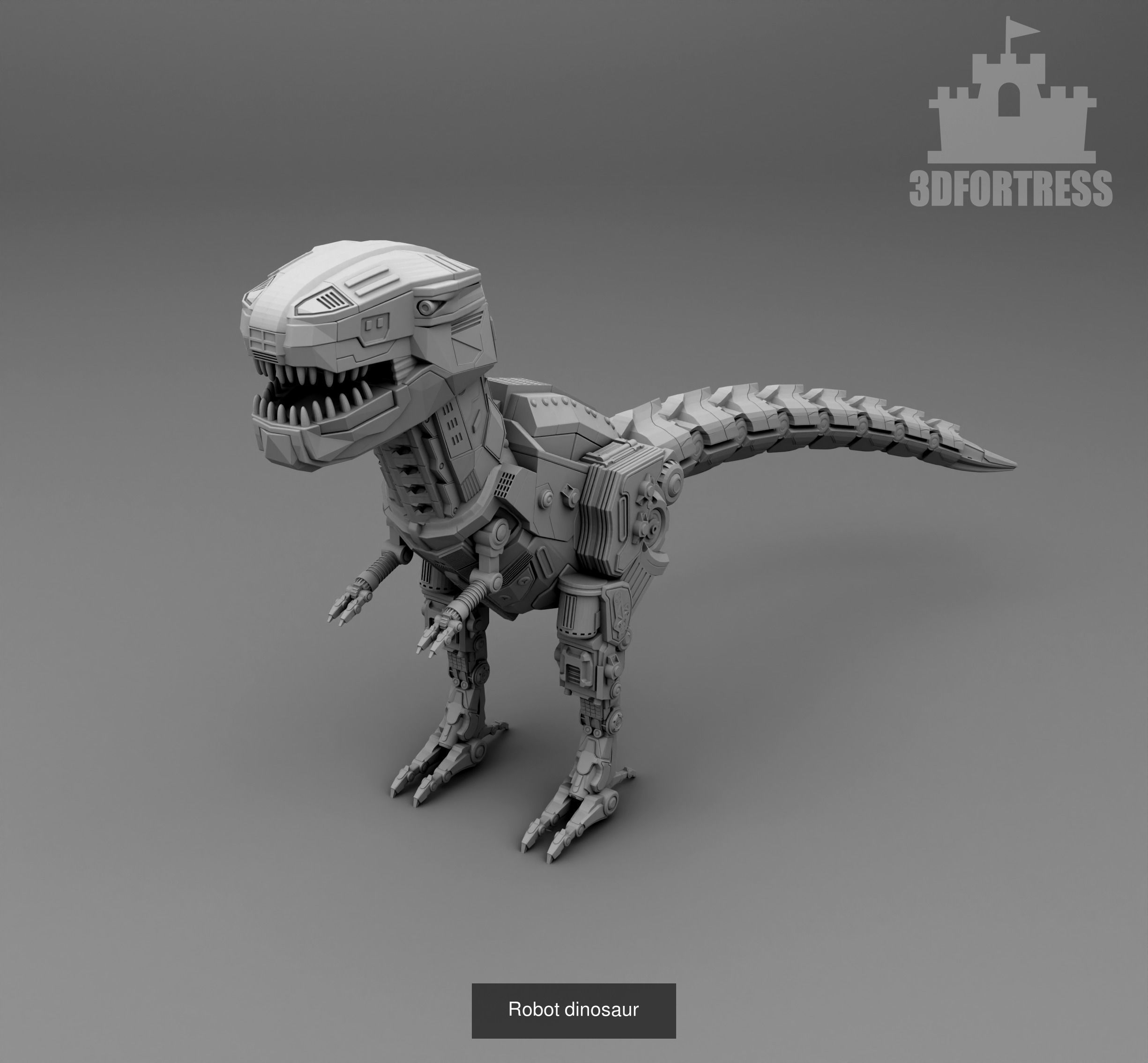 Cyber library - Robots 3D Model Collection_27