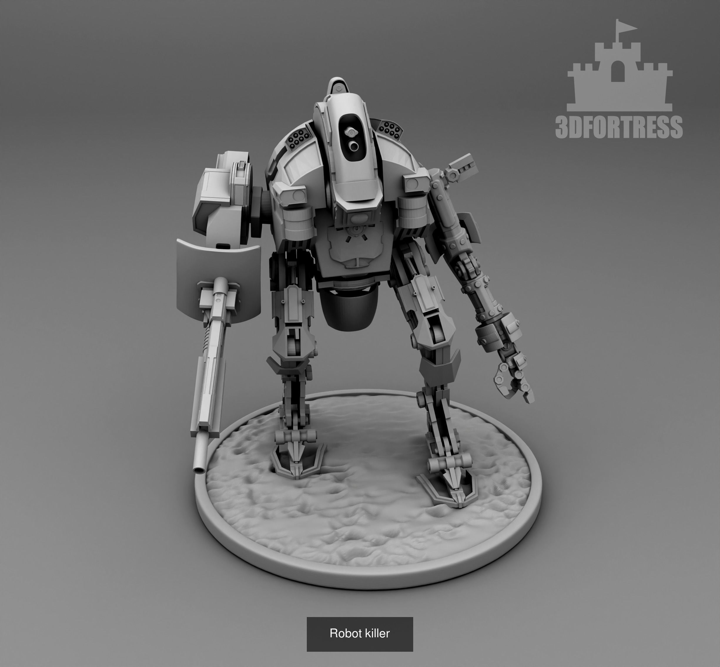Cyber library - Robots 3D Model Collection_17
