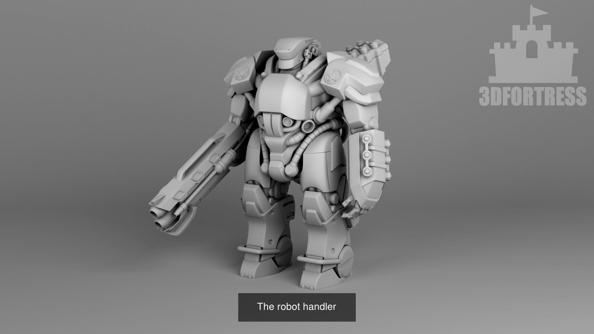 Cyber library - Robots 3D Model Collection_21