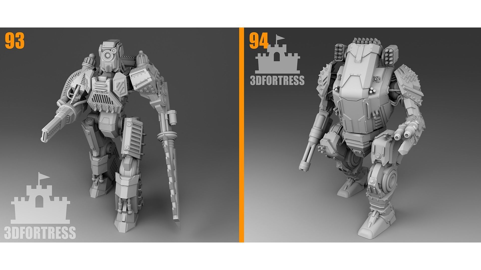 Cyber library - Robots 3D Model Collection_20