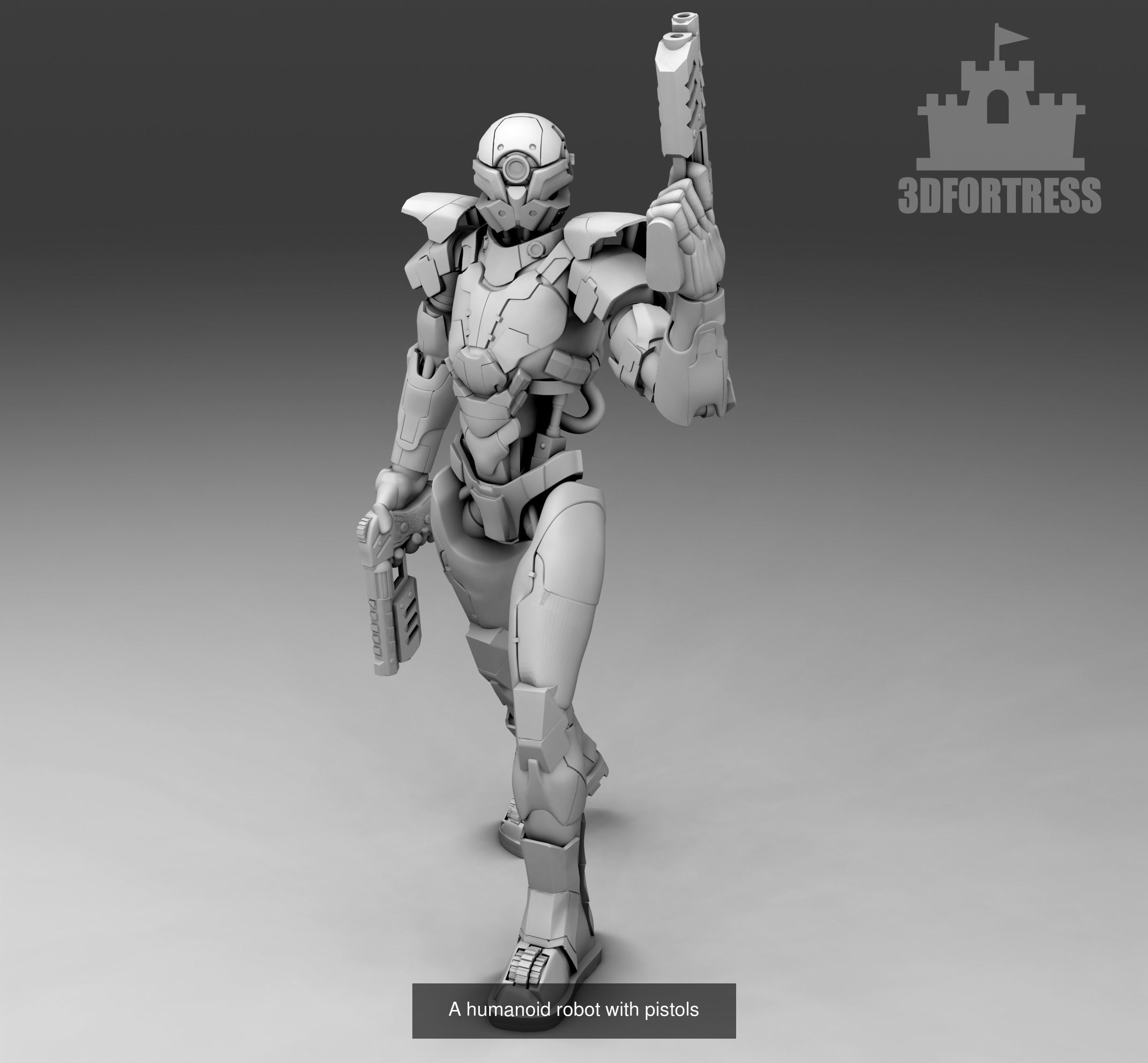 Cyber library - Robots 3D Model Collection_69