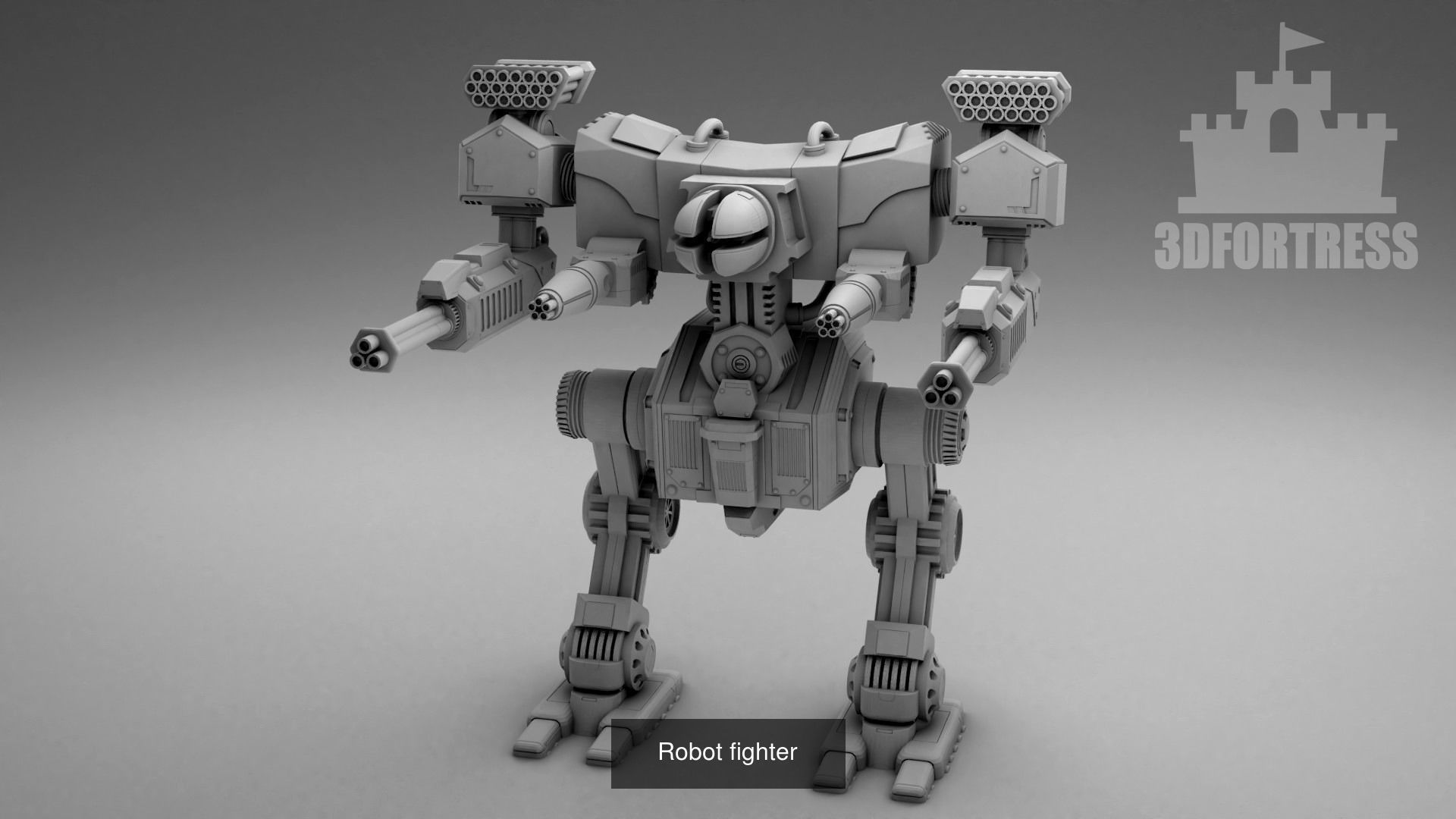 Cyber library - Robots 3D Model Collection_29