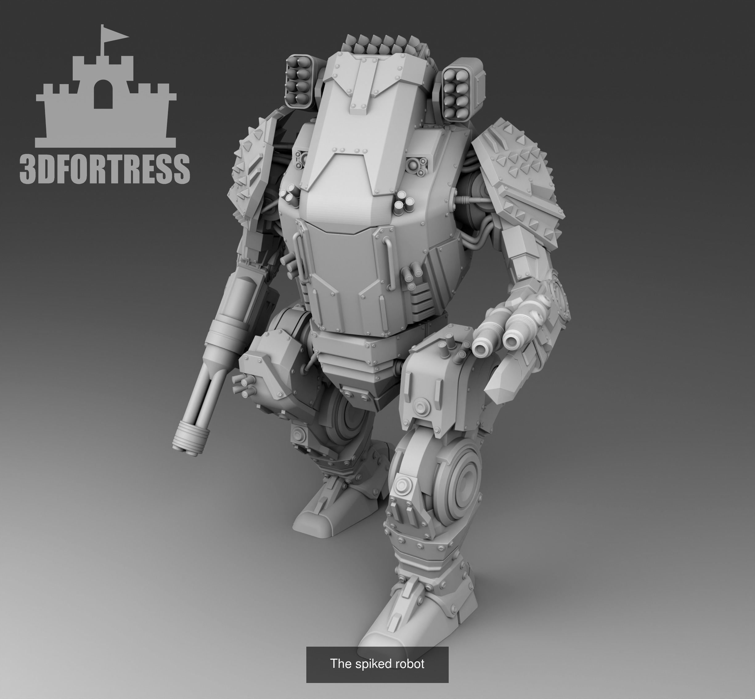 Cyber library - Robots 3D Model Collection_52