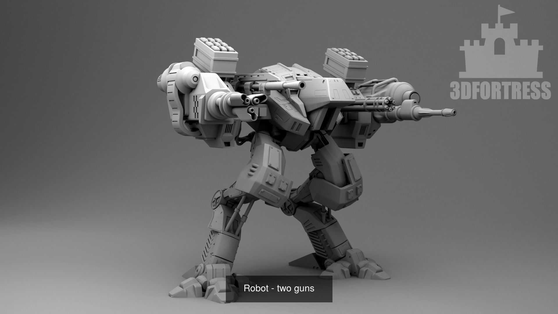 Cyber library - Robots 3D Model Collection_19