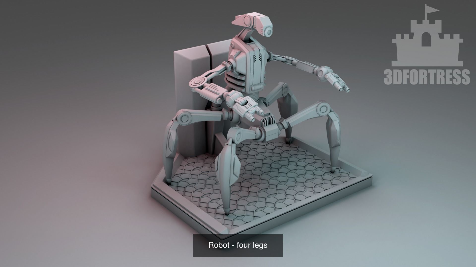 Cyber library - Robots 3D Model Collection_25