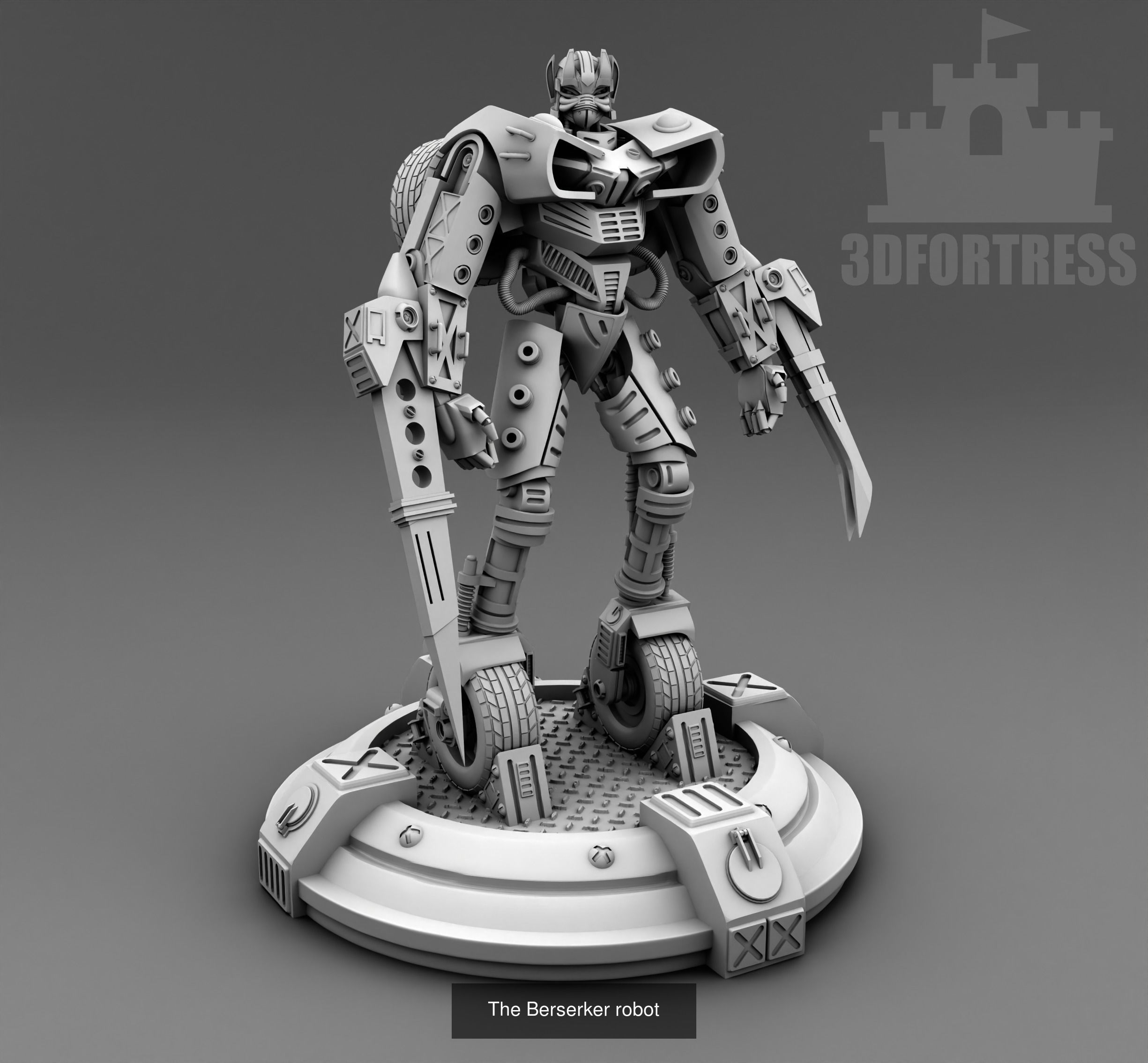 Cyber library - Robots 3D Model Collection_60