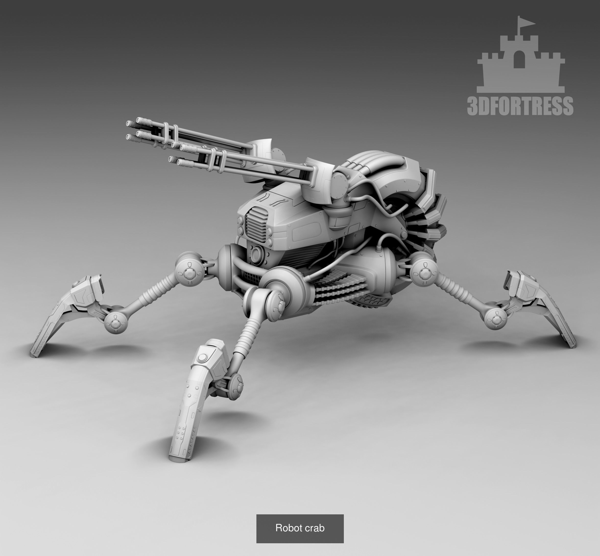 Cyber library - Robots 3D Model Collection_75