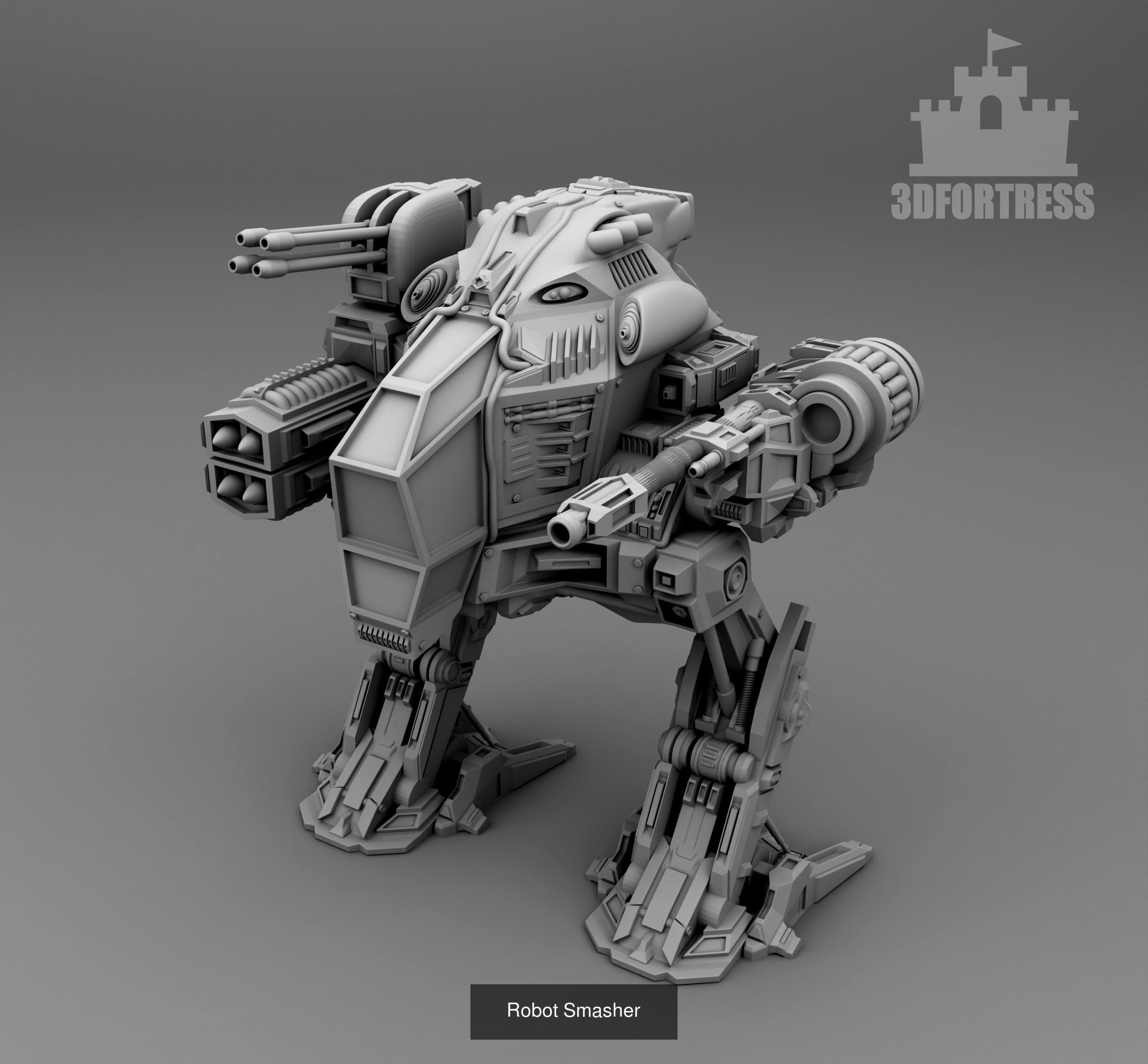 Cyber library - Robots 3D Model Collection_47