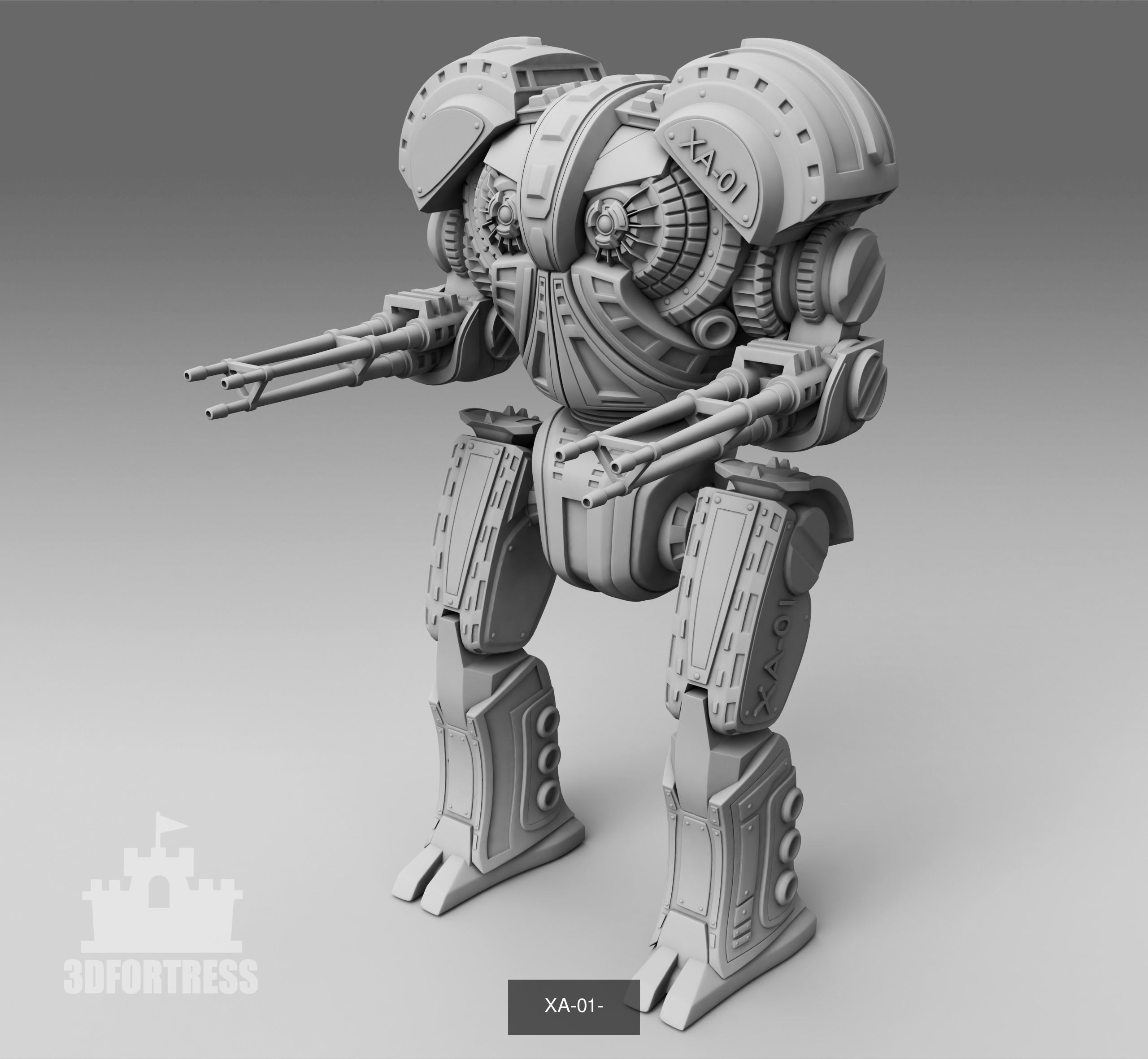 Cyber library - Robots 3D Model Collection_51