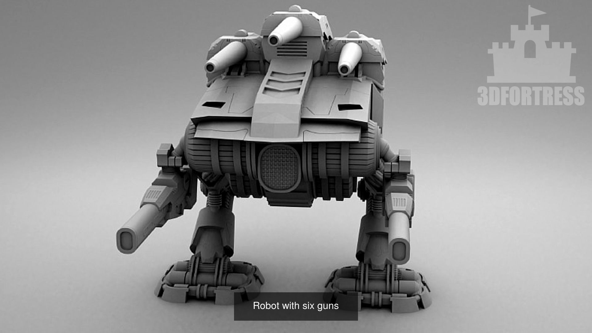 Cyber library - Robots 3D Model Collection_26