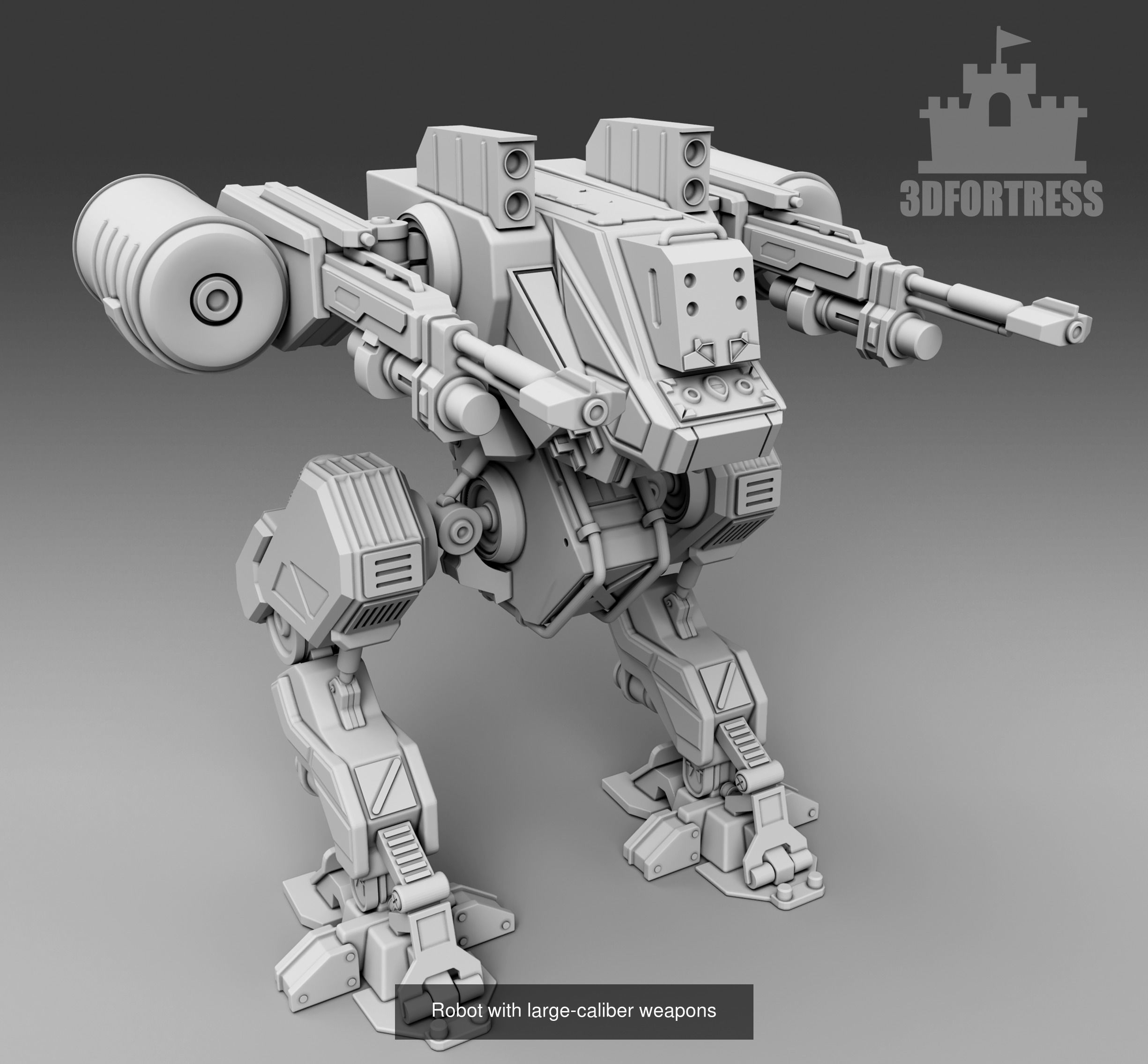 Cyber library - Robots 3D Model Collection_112