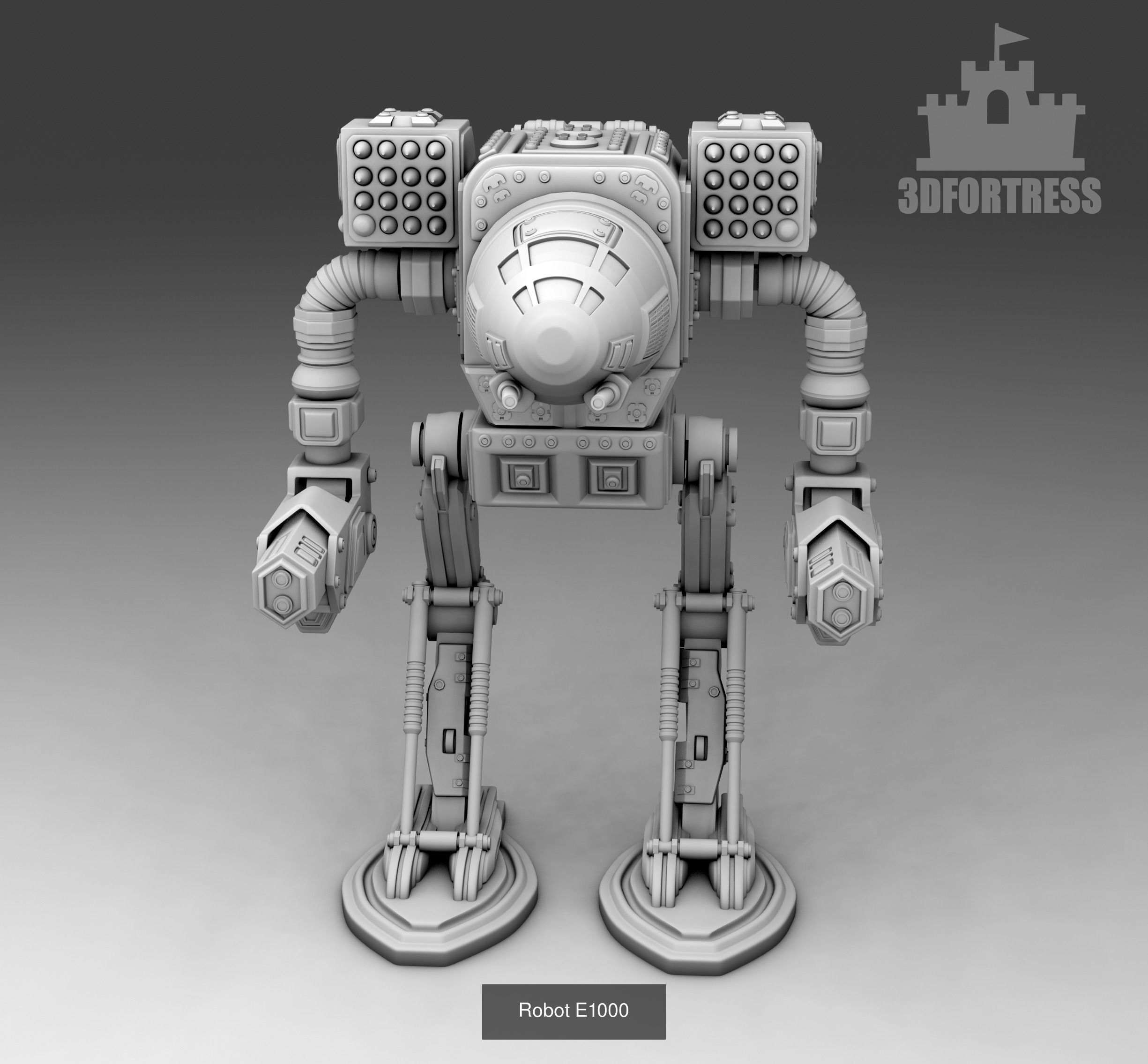 Cyber library - Robots 3D Model Collection_68