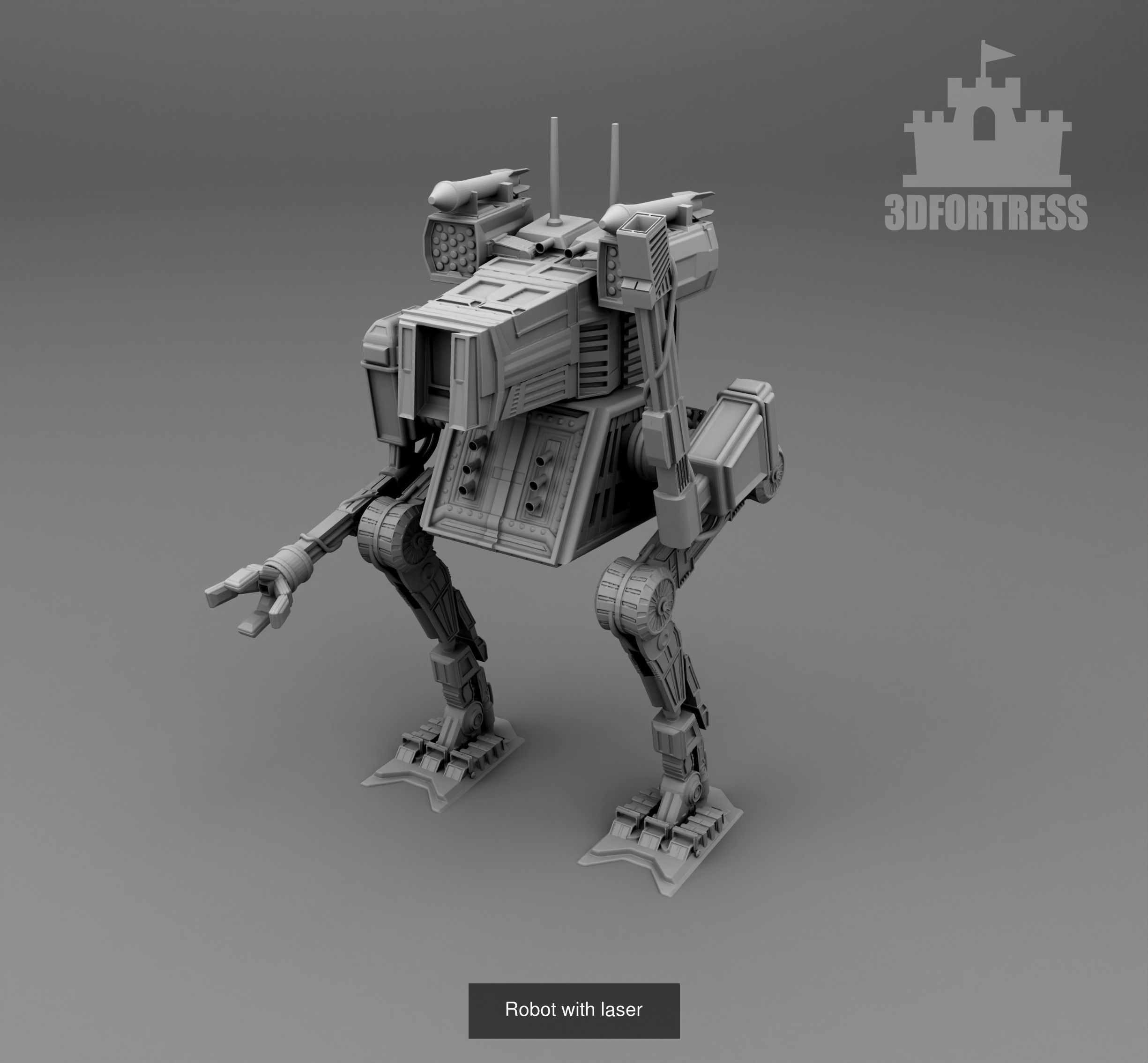 Cyber library - Robots 3D Model Collection_32