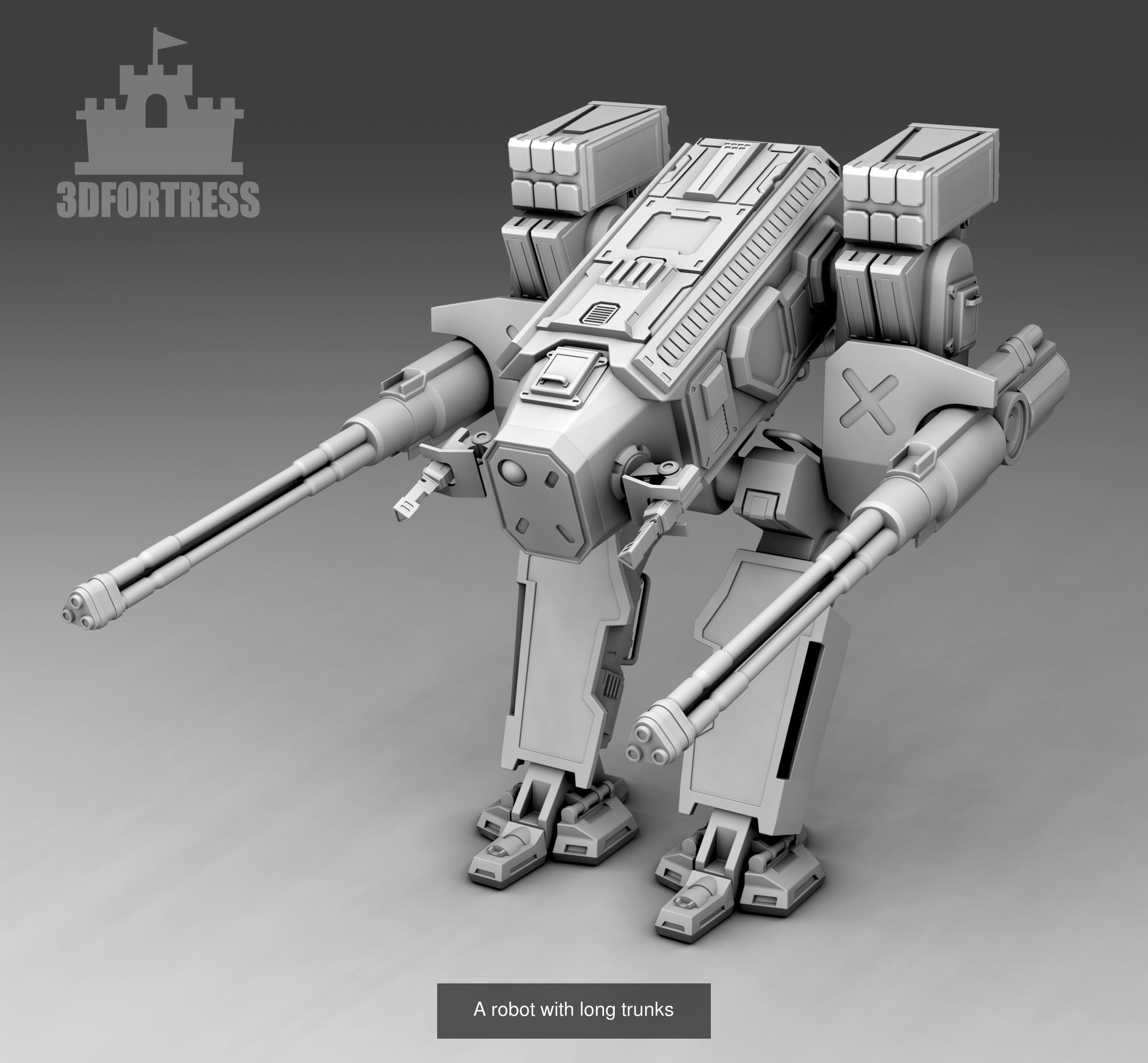 Cyber library - Robots 3D Model Collection_92