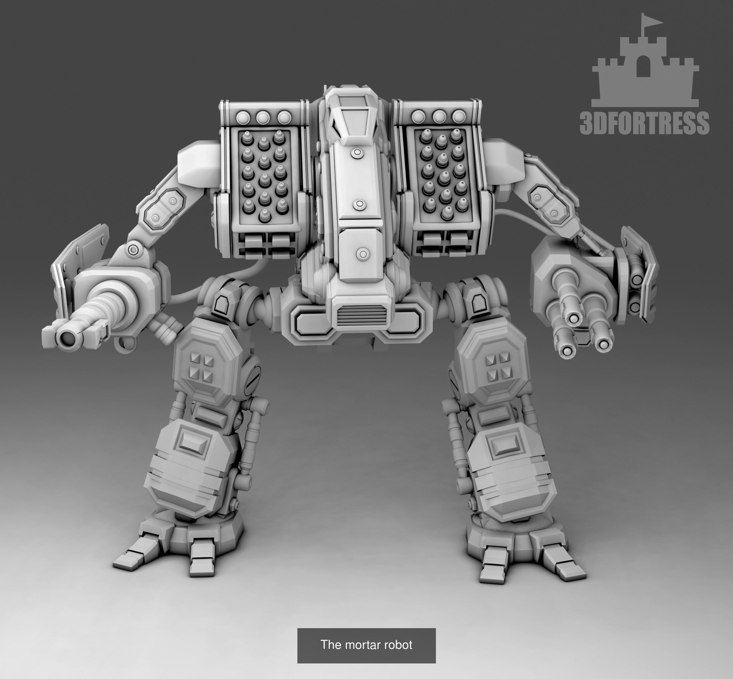 Cyber library - Robots 3D Model Collection_78