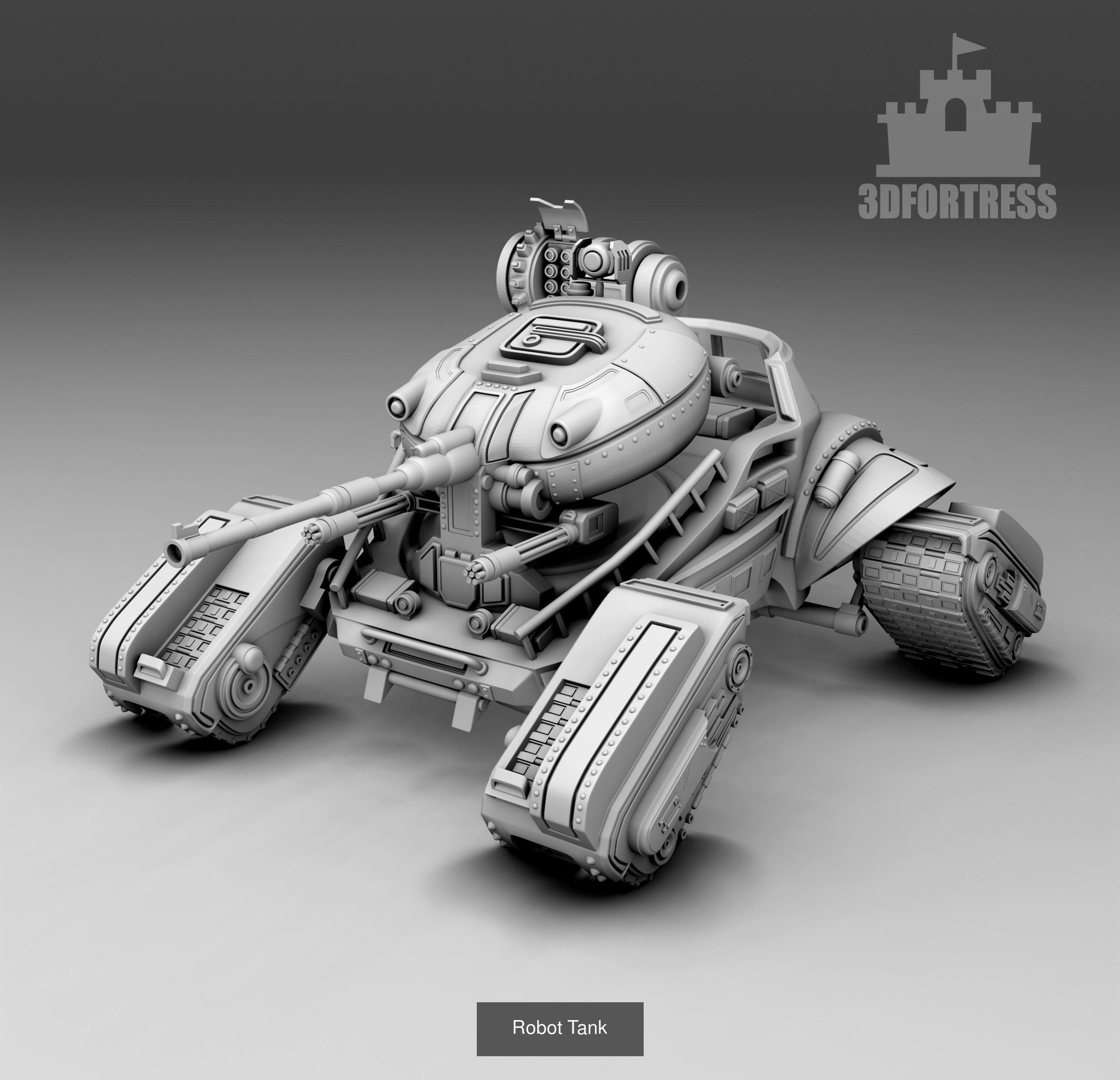 Cyber library - Robots 3D Model Collection_103