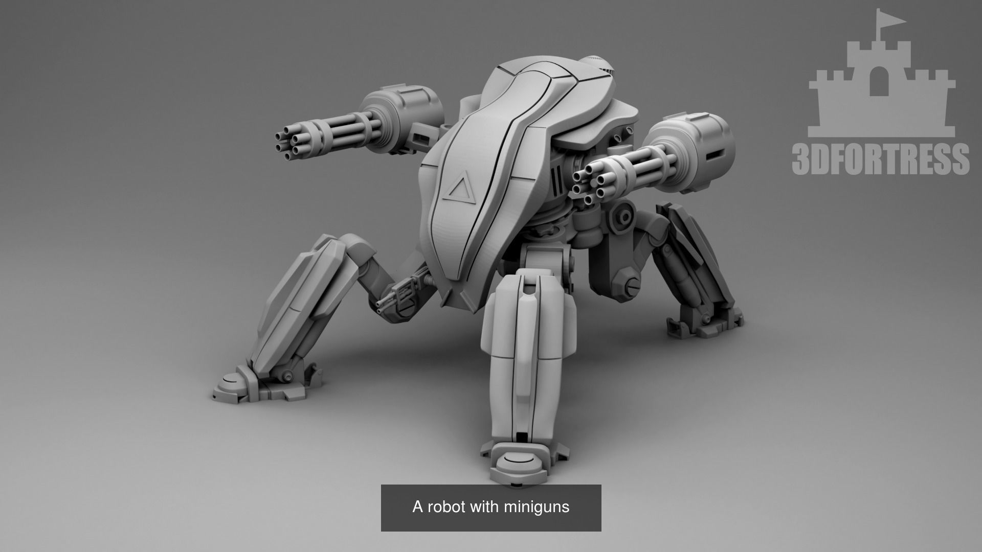 Cyber library - Robots 3D Model Collection_44