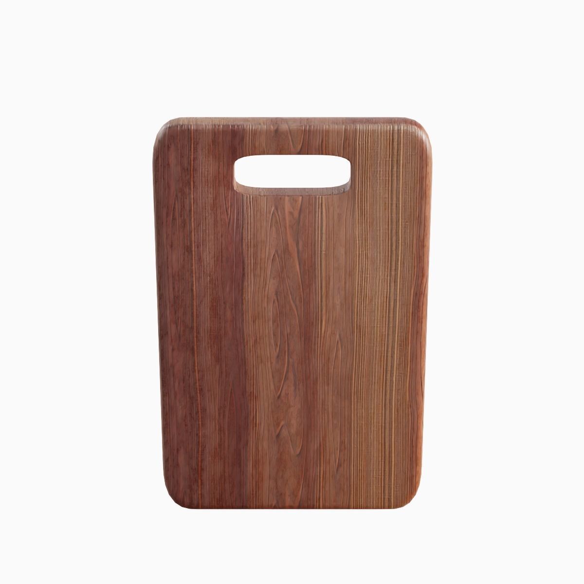 Cutting Board 05 Low-poly 3D model_4