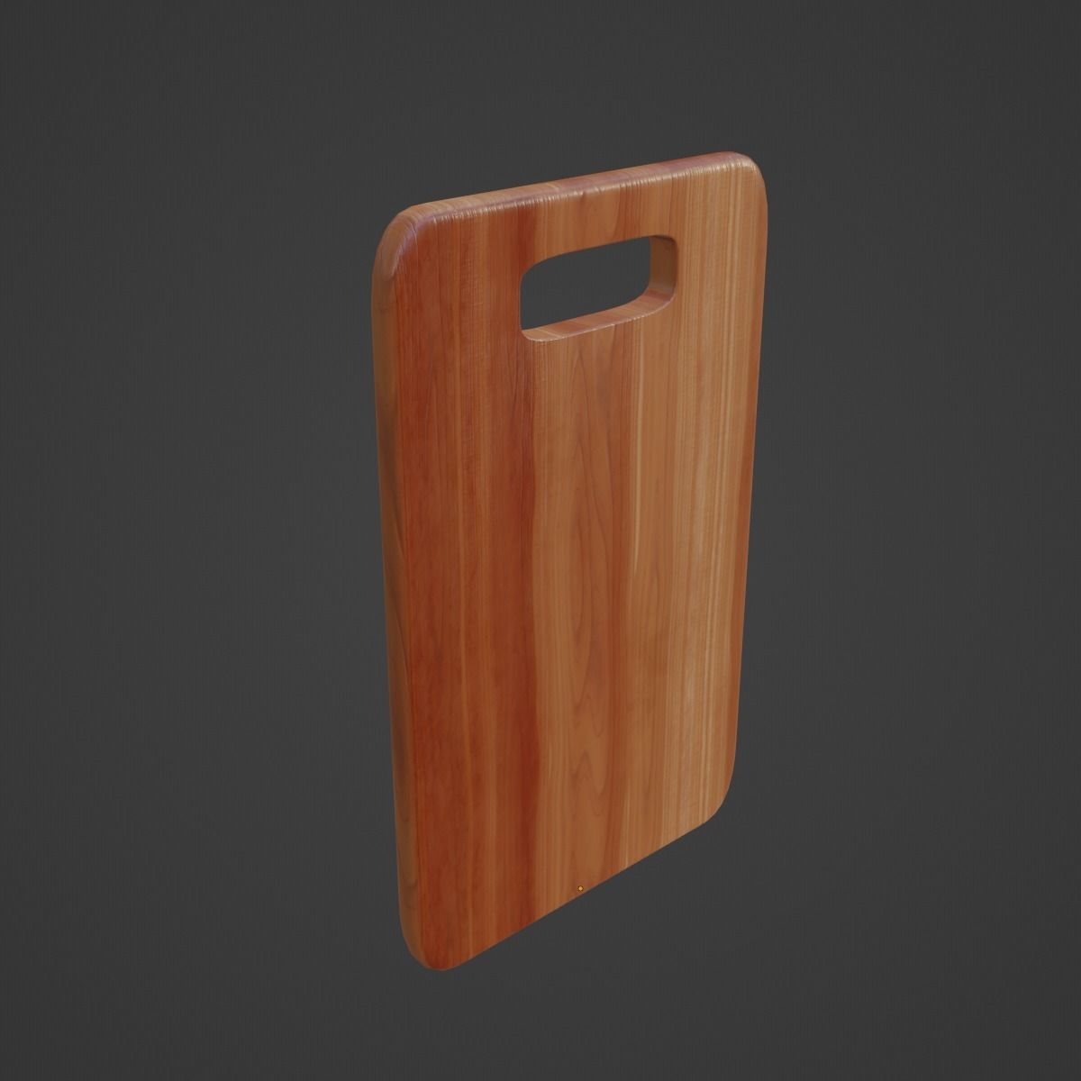 Cutting Board 05 Low-poly 3D model_6