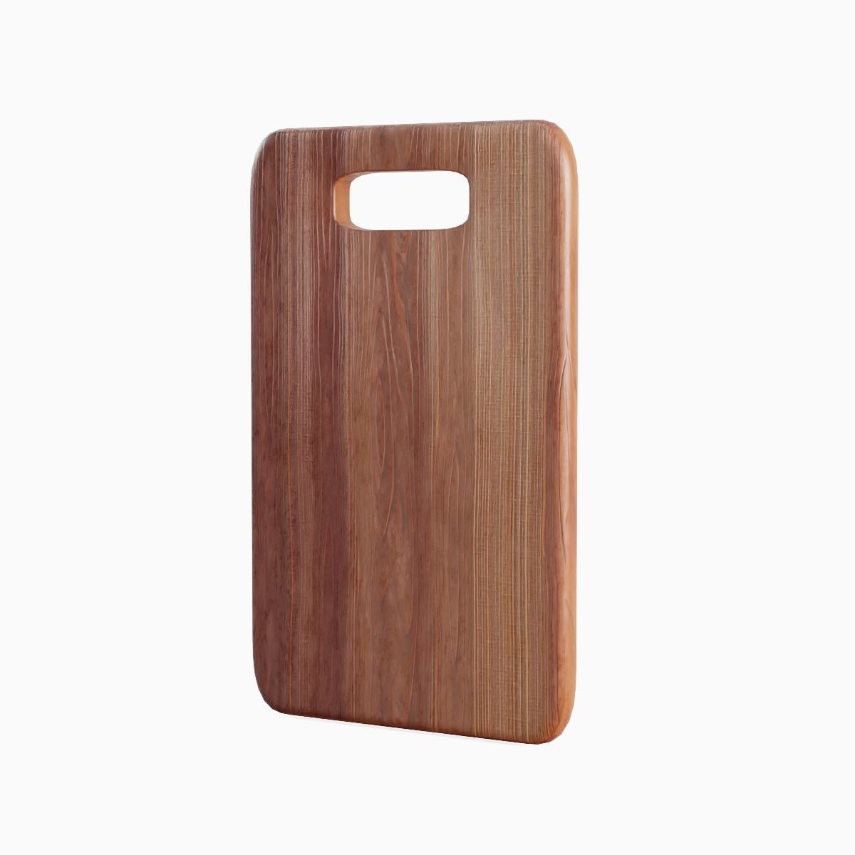 Cutting Board 05 Low-poly 3D model_3