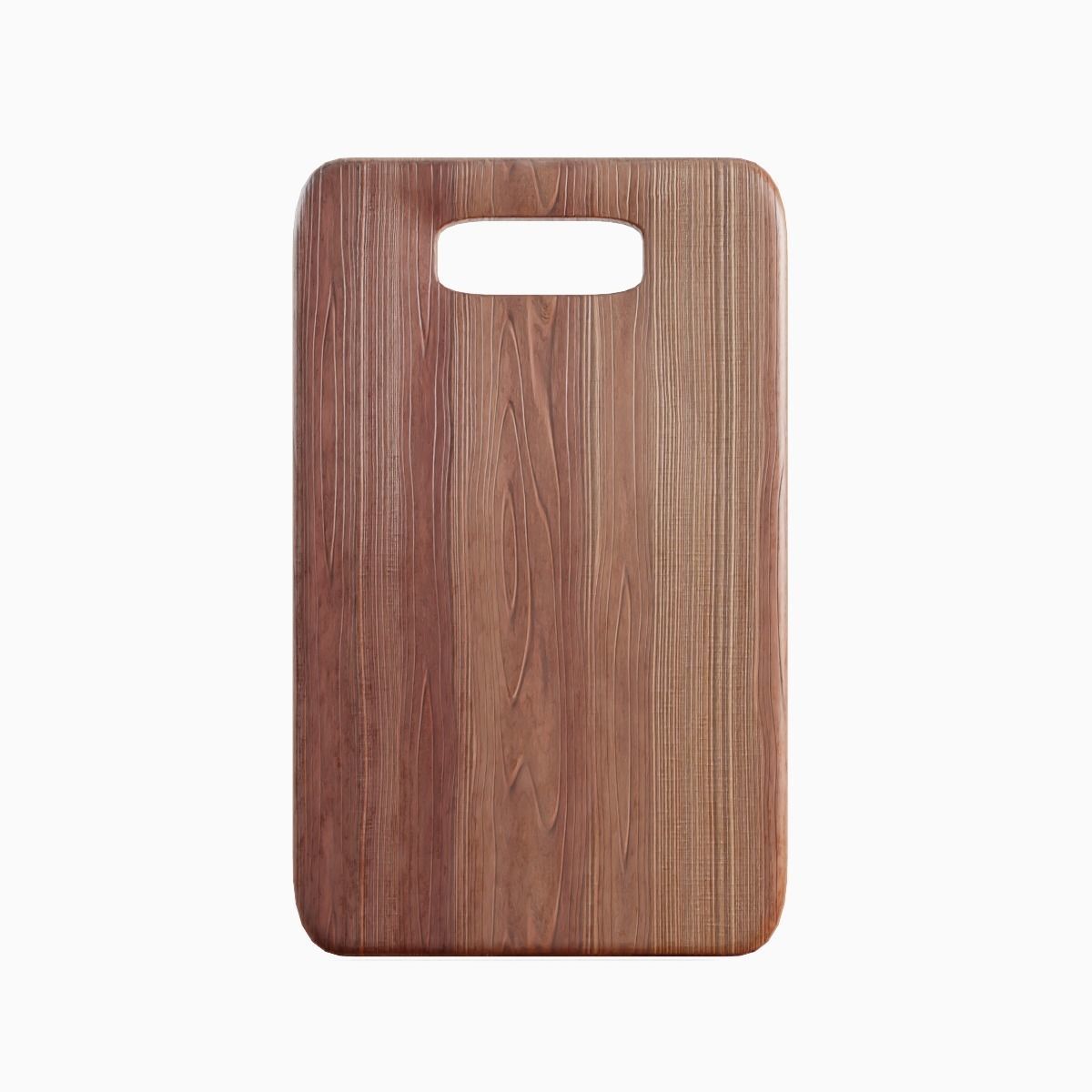 Cutting Board 05 Low-poly 3D model_1