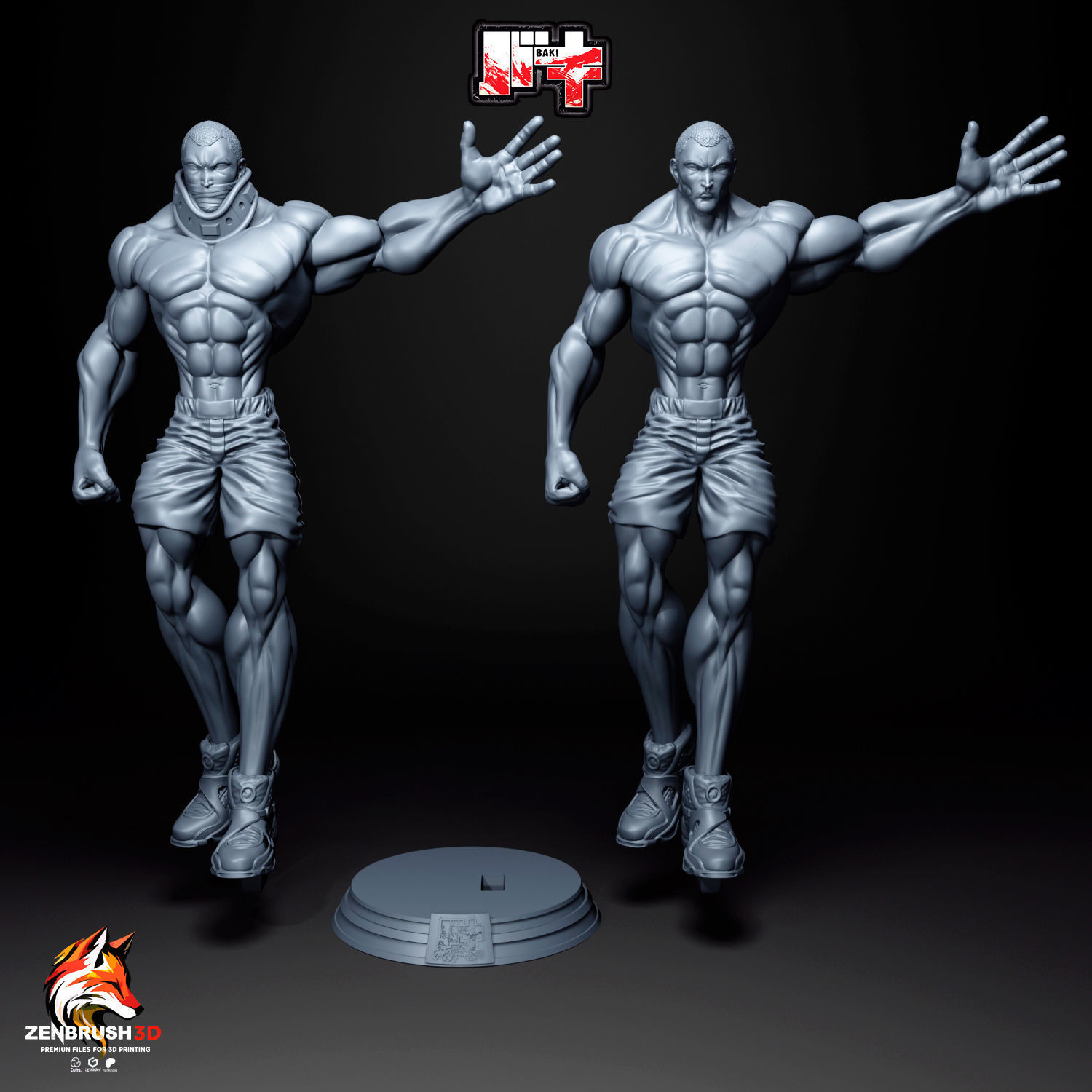 Jack Hanma - Baki - Netflix 3D print model_3