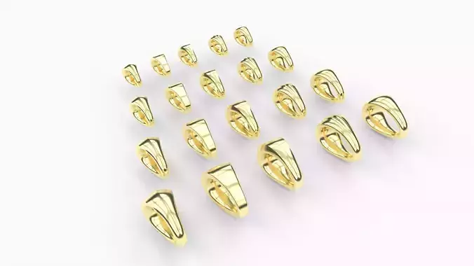 Collection 20 Bails for Pendants Goldsmith